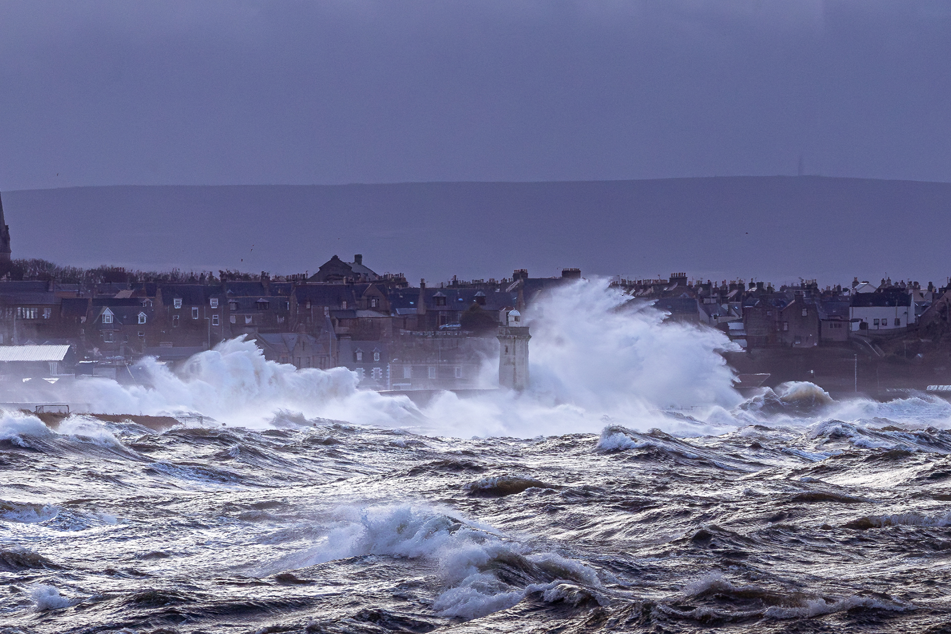 Stormy day at Strathlene