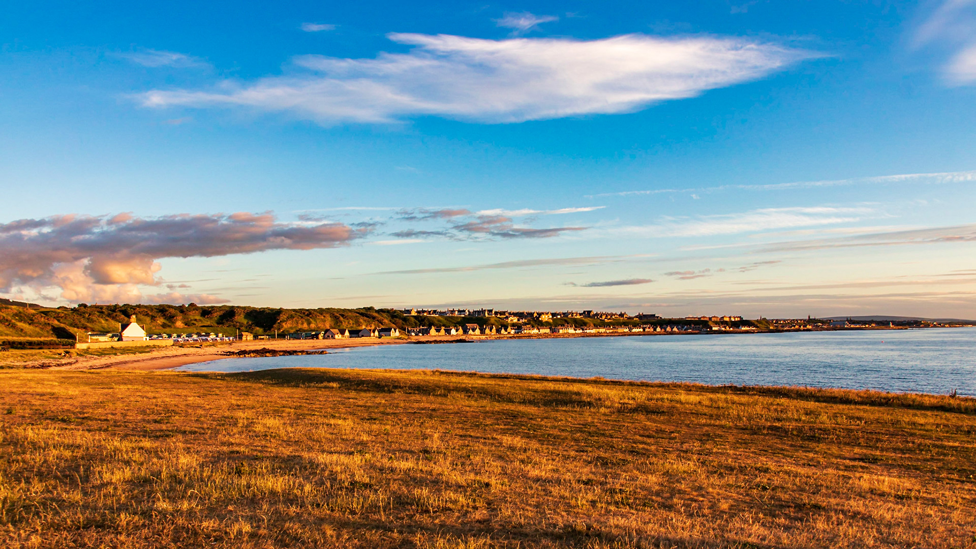 Strathlene Beach and Portessie beyond