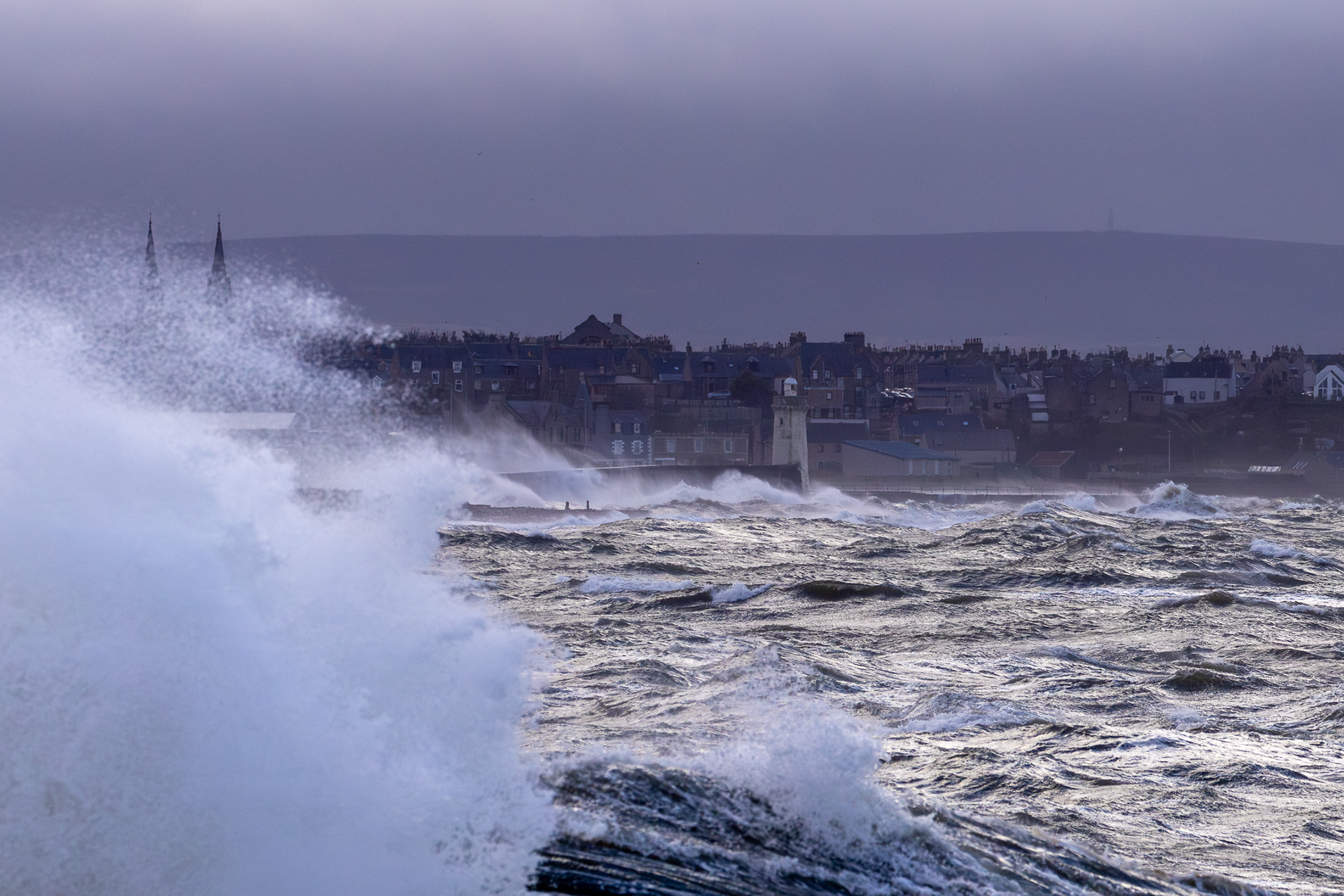 Stormy day at Strathlene