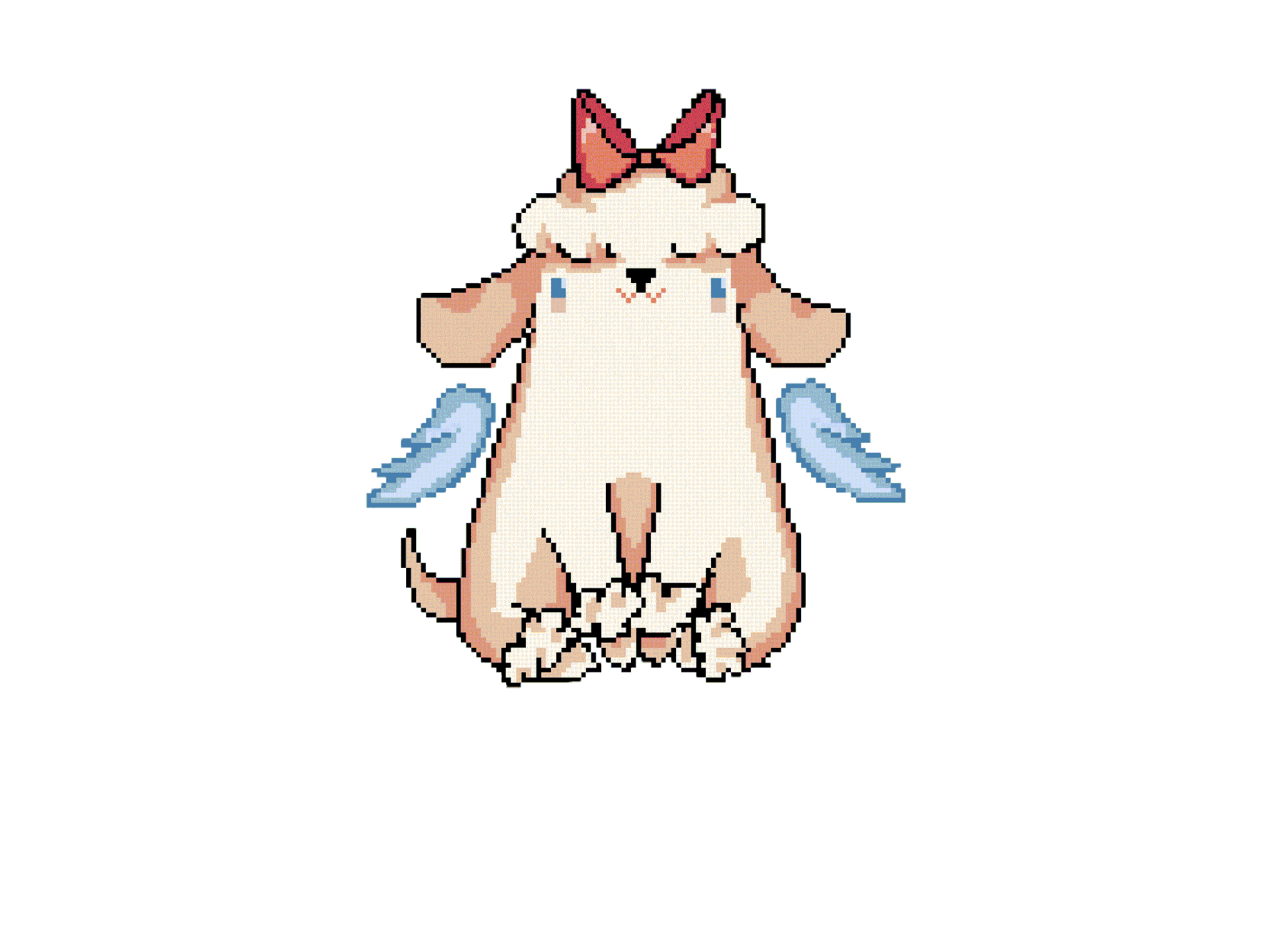'Fluffy' character gif I made.
