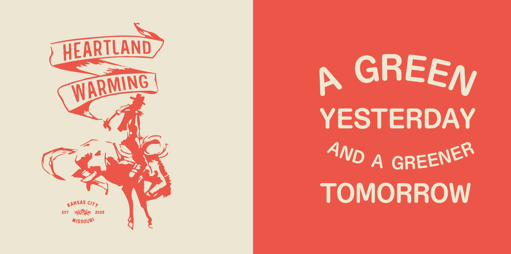 Old draft of logo + tagline
