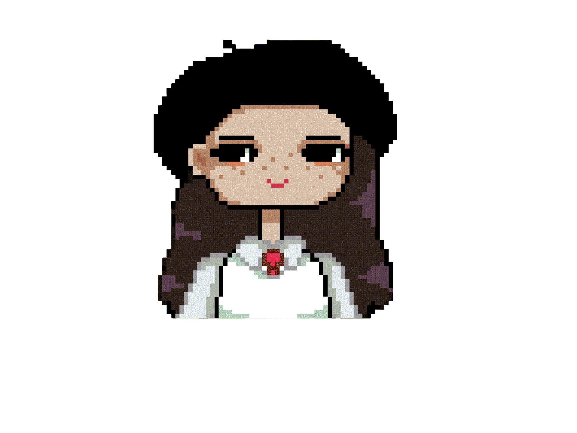 A little animated version of me! I 'narrate' the quiz part of the app, so I wanted the user to feel like they were playing a game like Animal Crossing, or something of that nature.