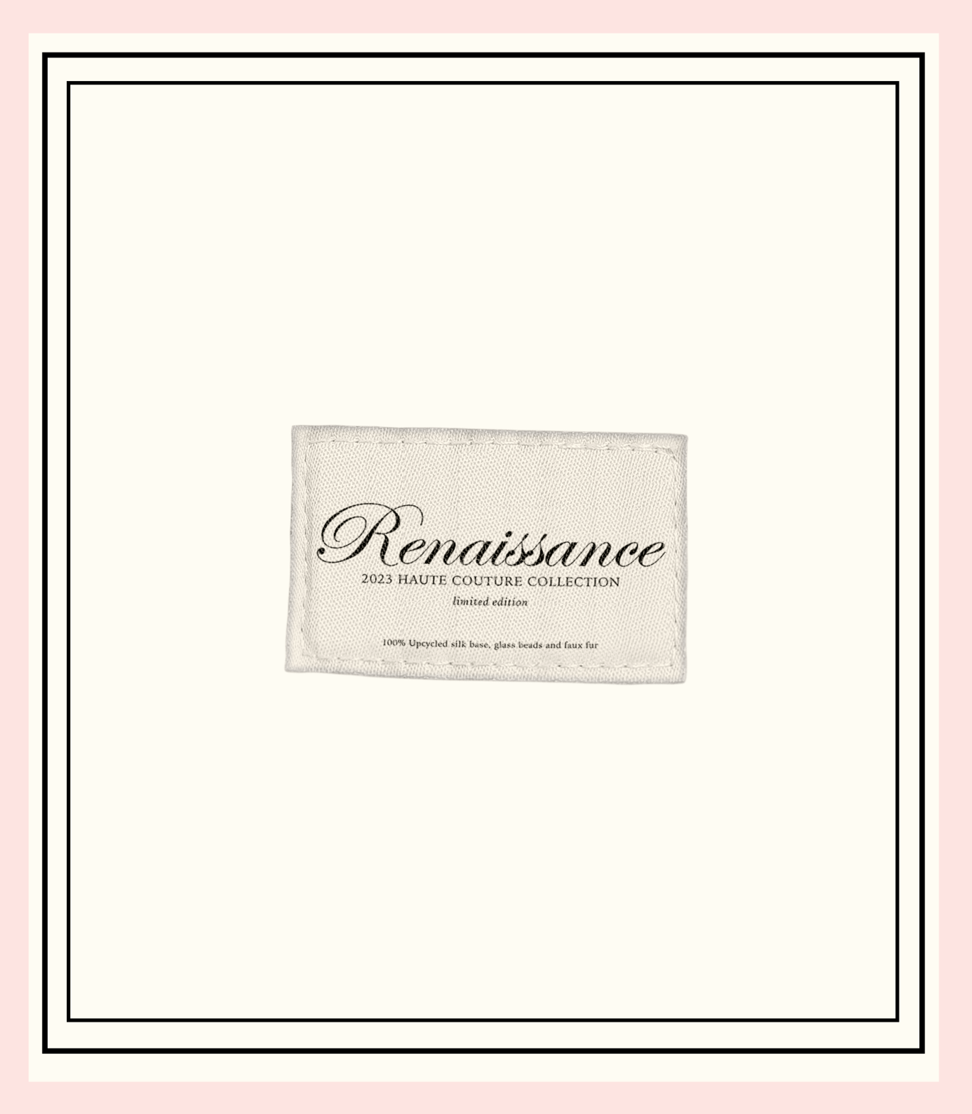 The concept is the same. Renaissance is a sustainable fashion brand that lets the users 'rent' the pieces of collections for a certain amount of time, so that they are sent back to the company and upcycled into something new, to fit with the ever-changing trend cycle.