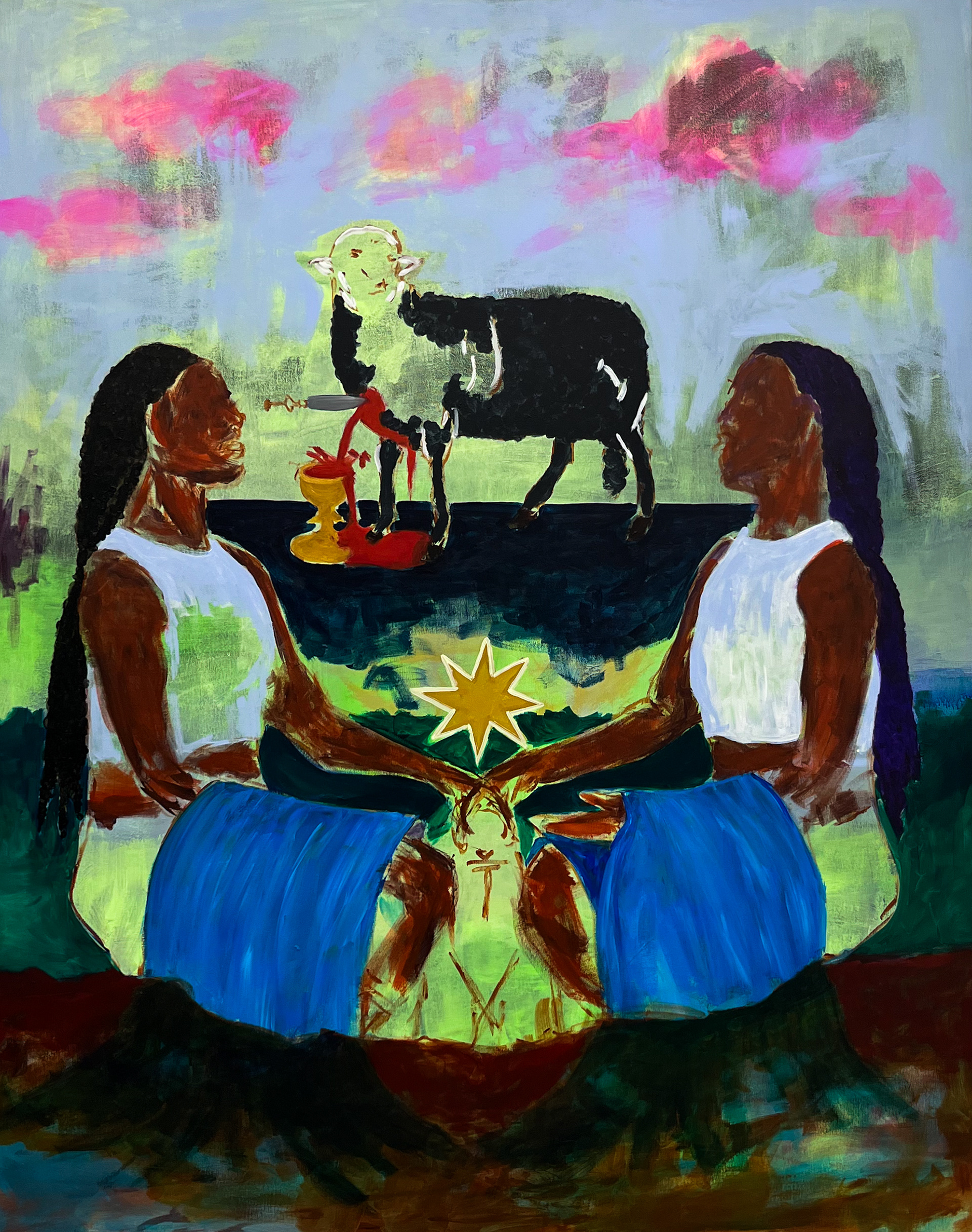 agô, 2025, 150x120cm