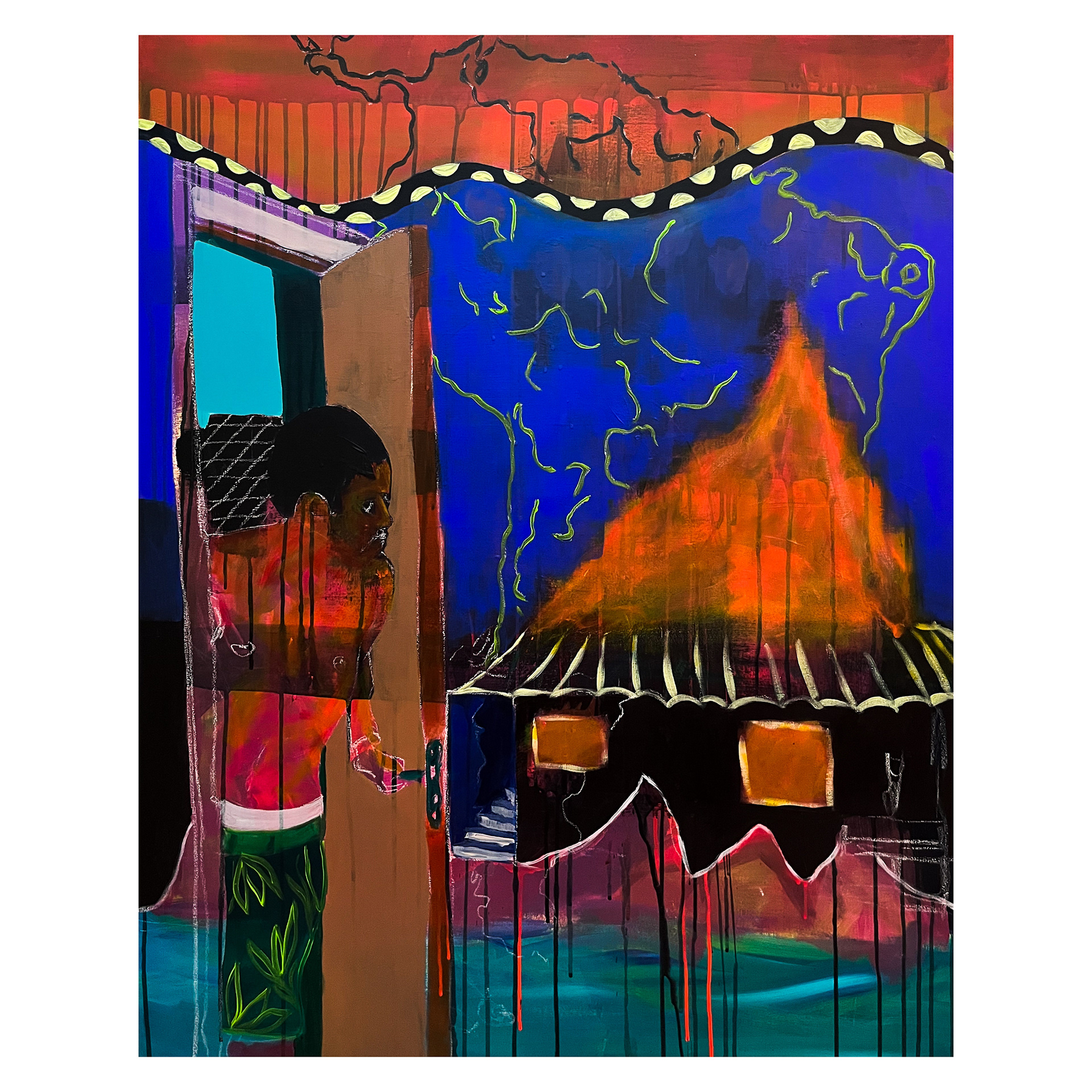 Can’t even name it, 2022 100x80cm