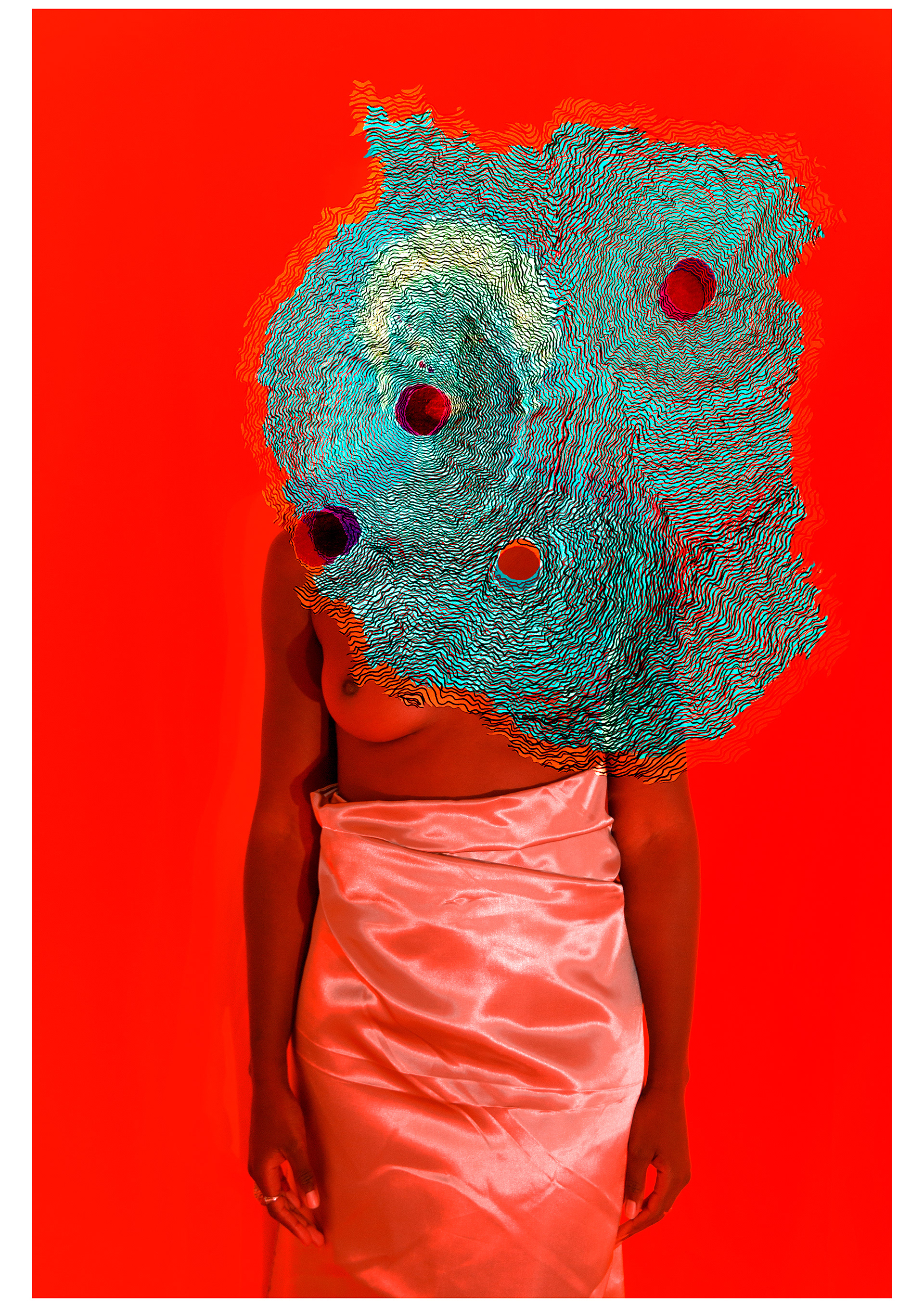 Untitled, 2018. Pigment on cotton paper, 59,4 × 84,1 cm. 
