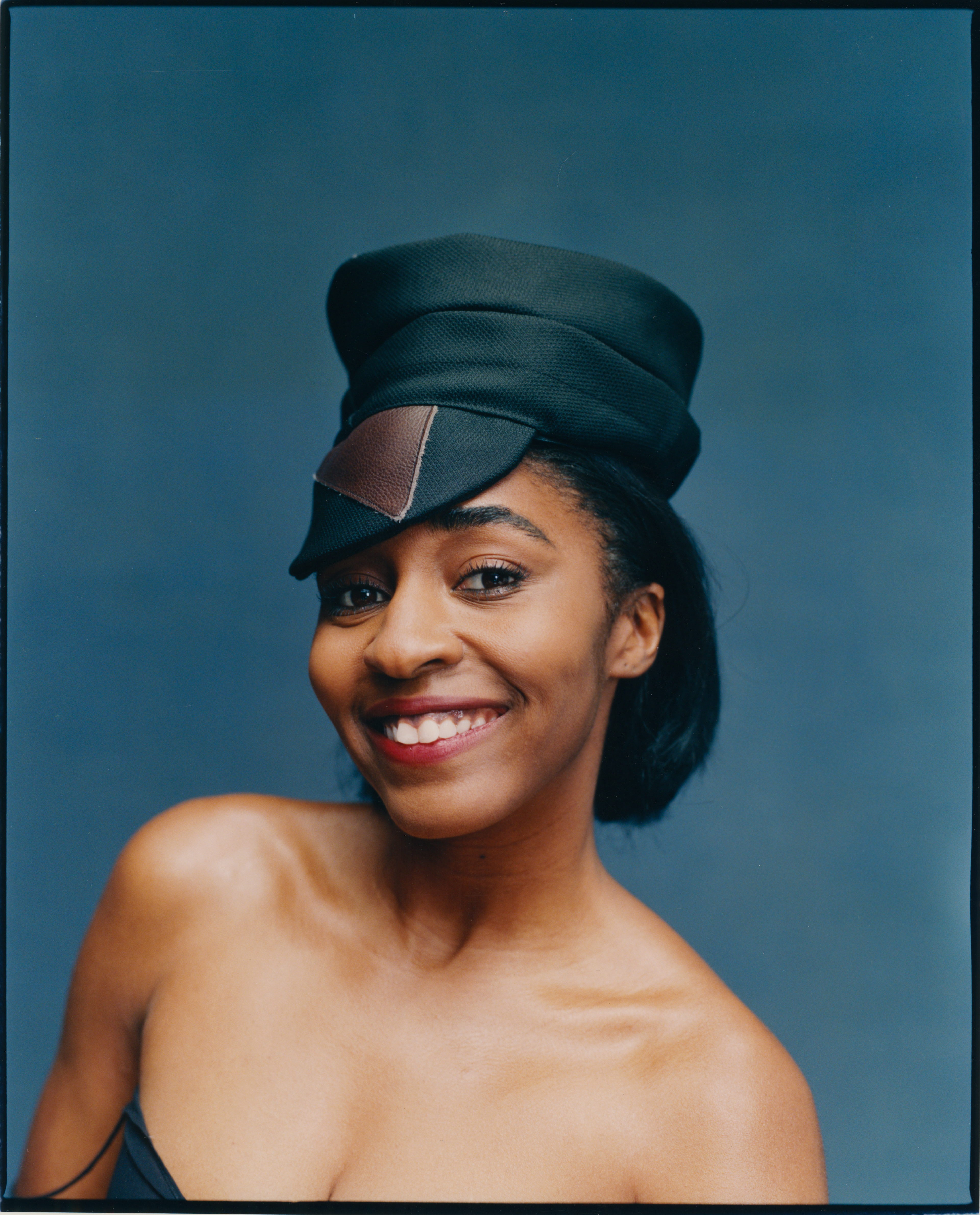 RAW. Ayo Edebiri by Tyler Mitchell for "Beyond Noise" 
