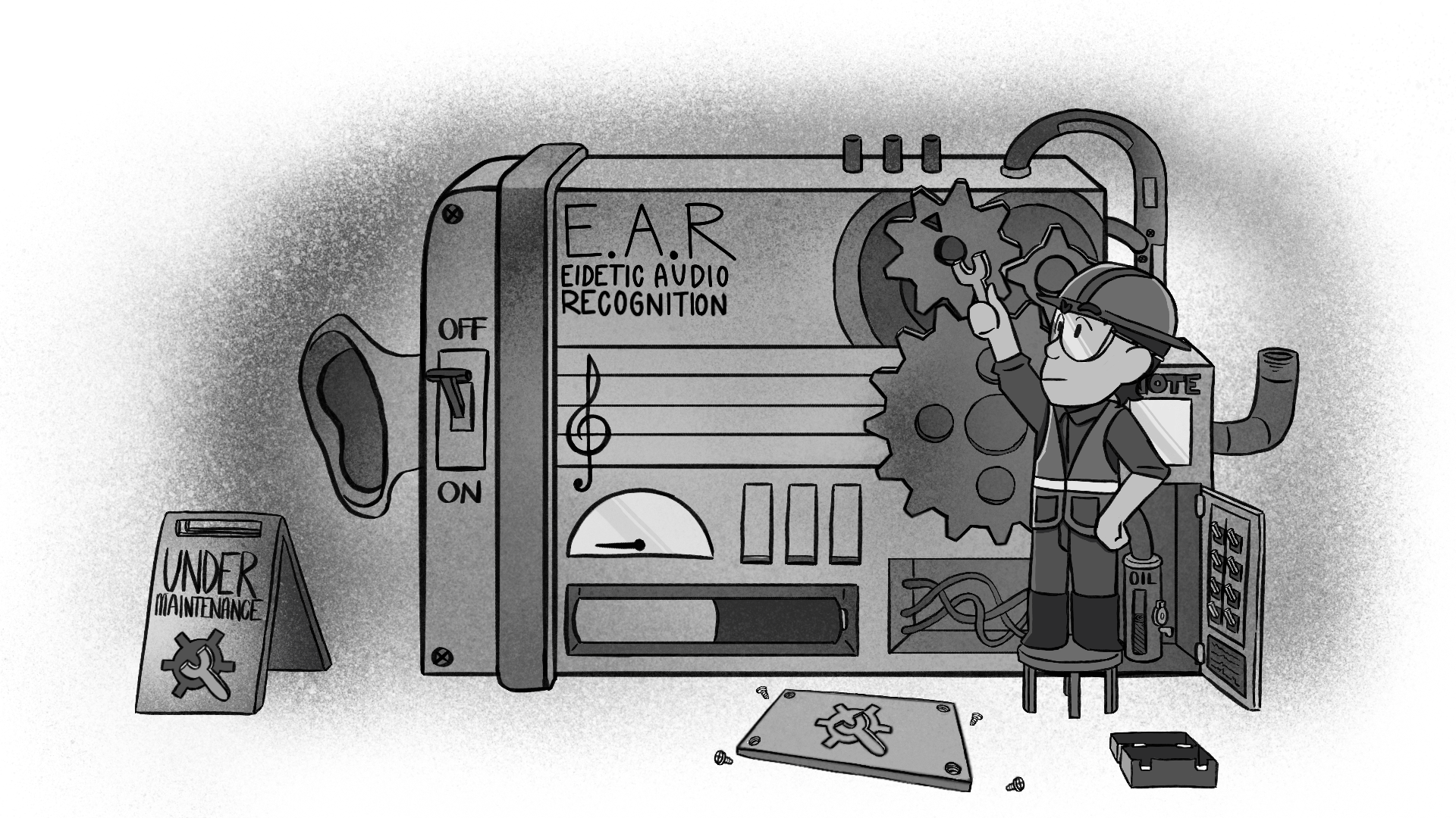 Ear Training Illustration | Ear Machine