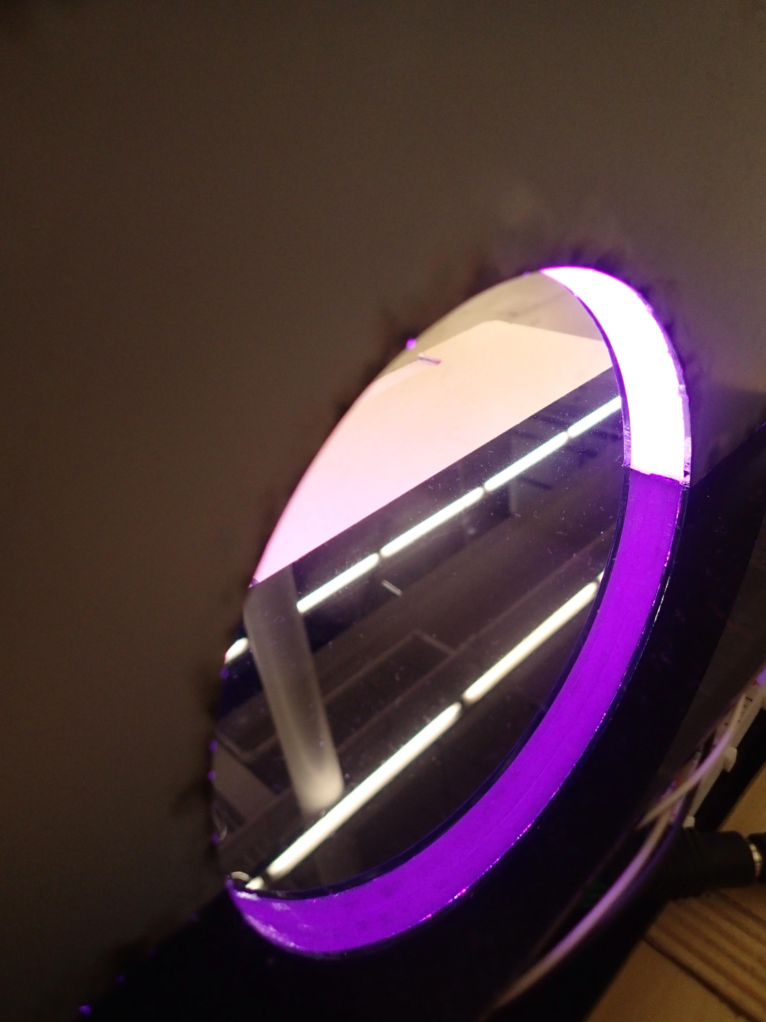 Infinity Mirror with Reflective Acrylic