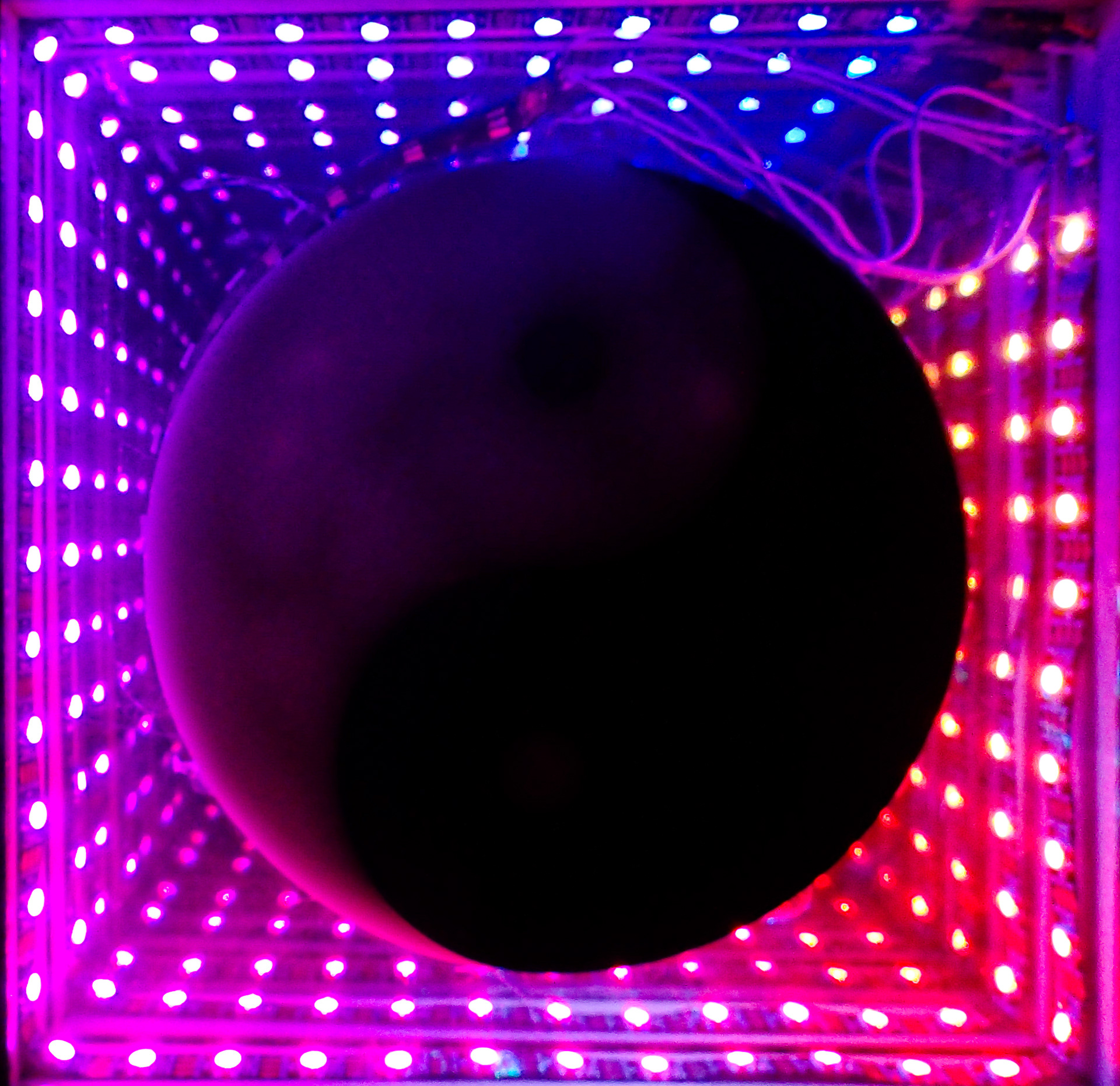 Yin Yang Infinity Mirror