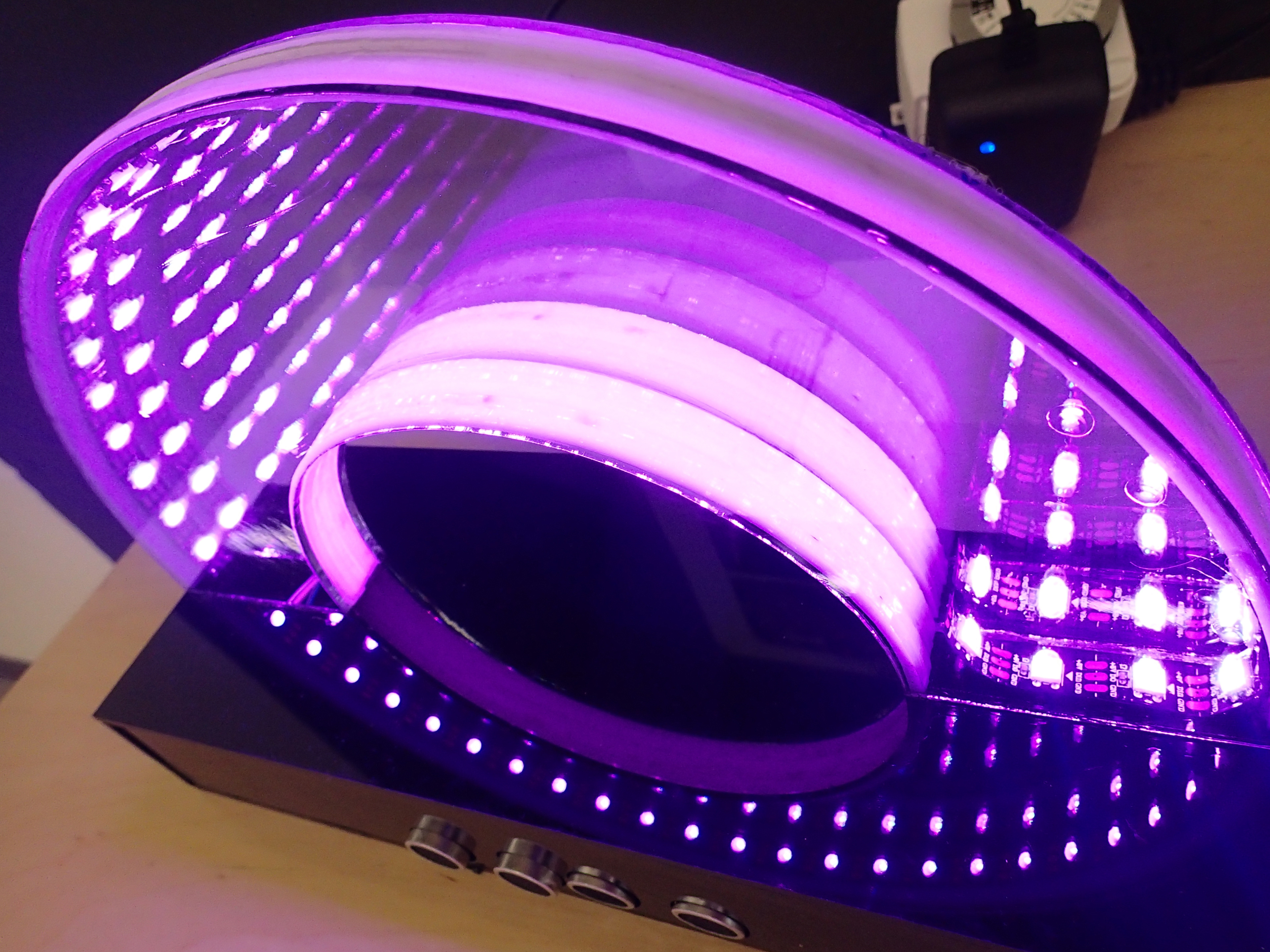 Motion Reactive Infinity Mirror