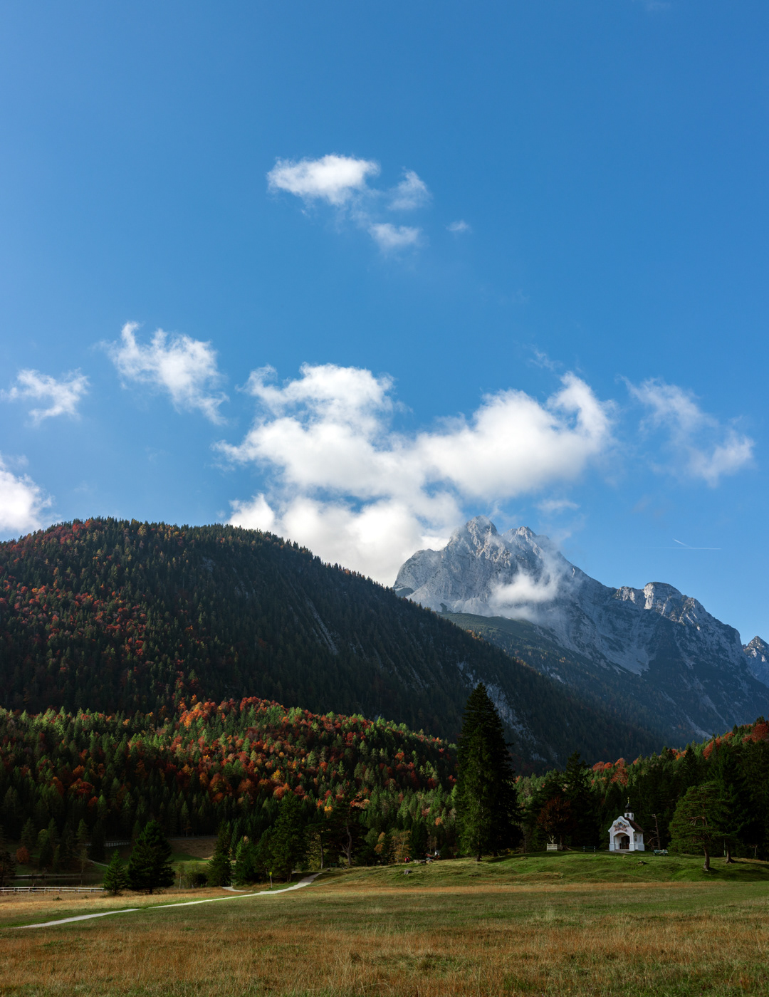 Bavarian Alps near Mittenwald.