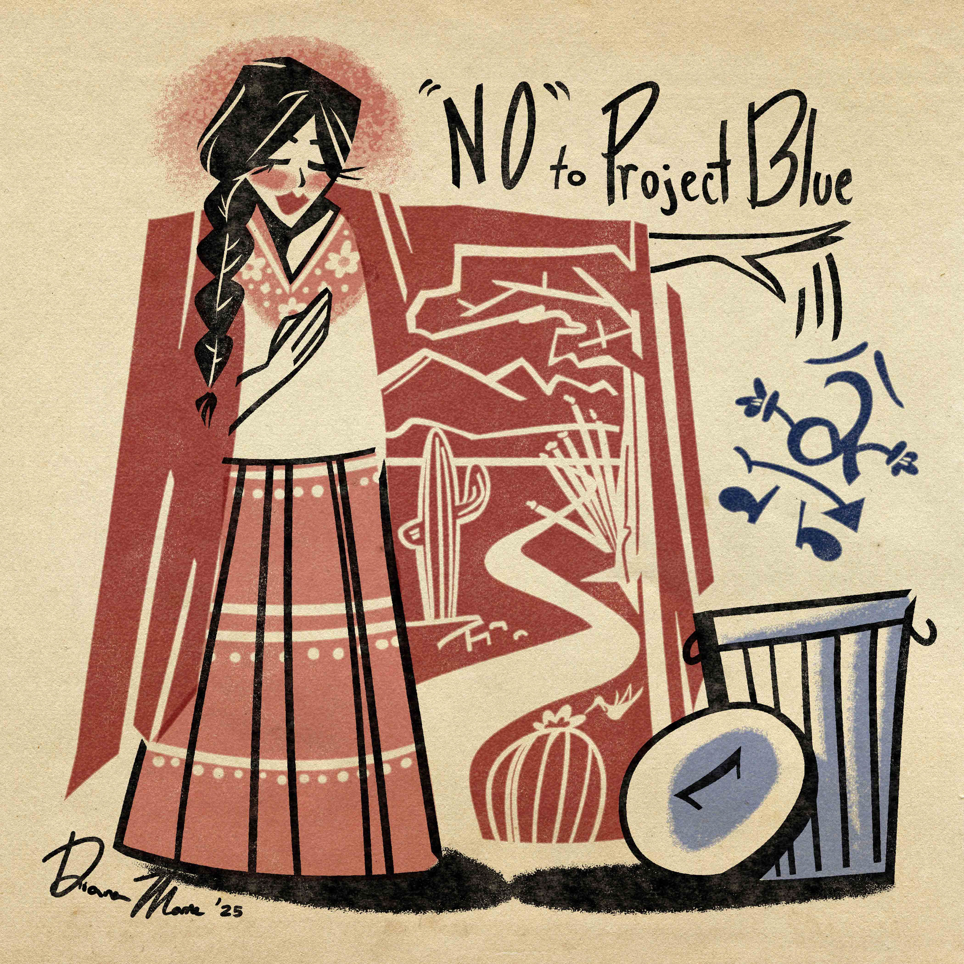 "NO" to Project Blue (2025)