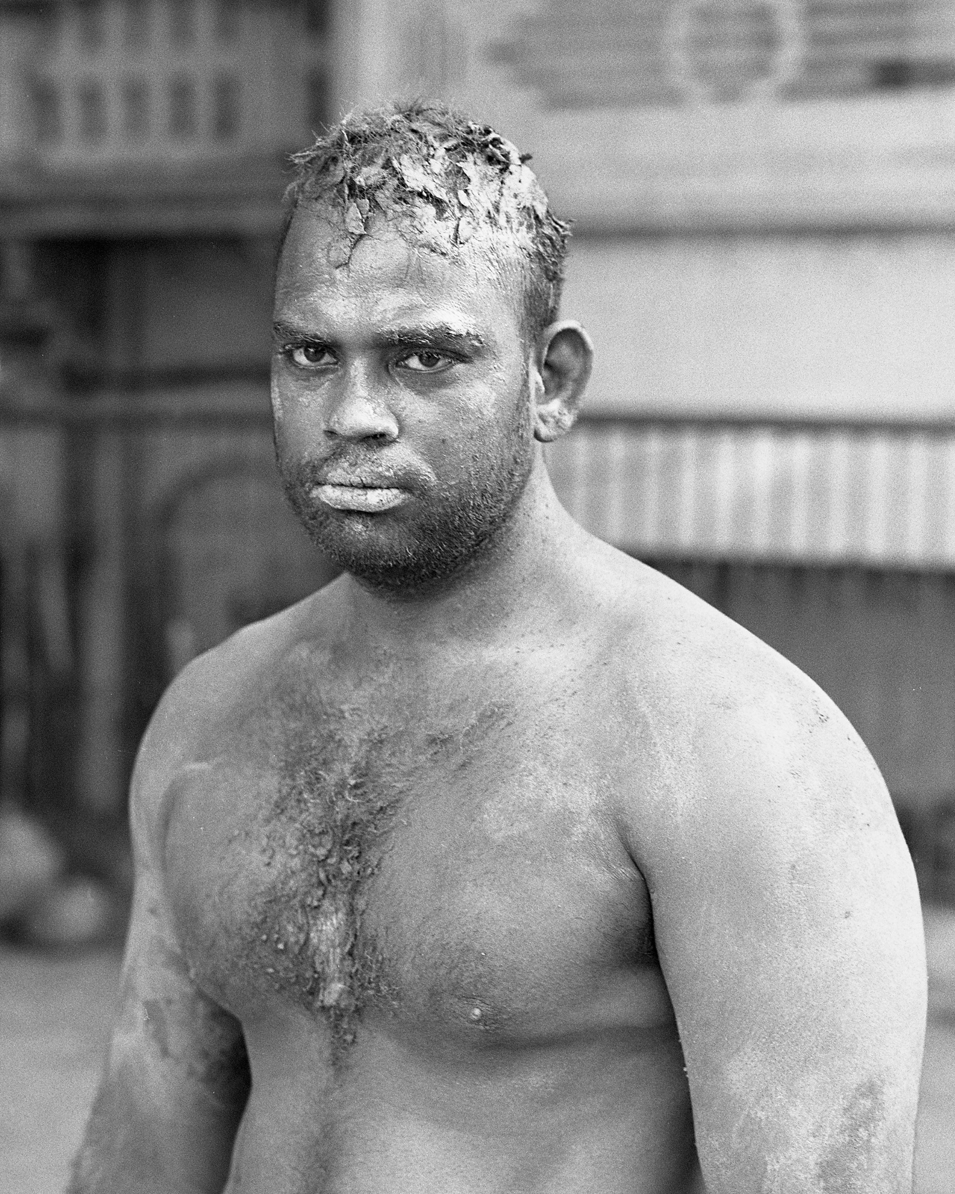 Varanasi wrestlers, Pentax 67, Tri-X 400