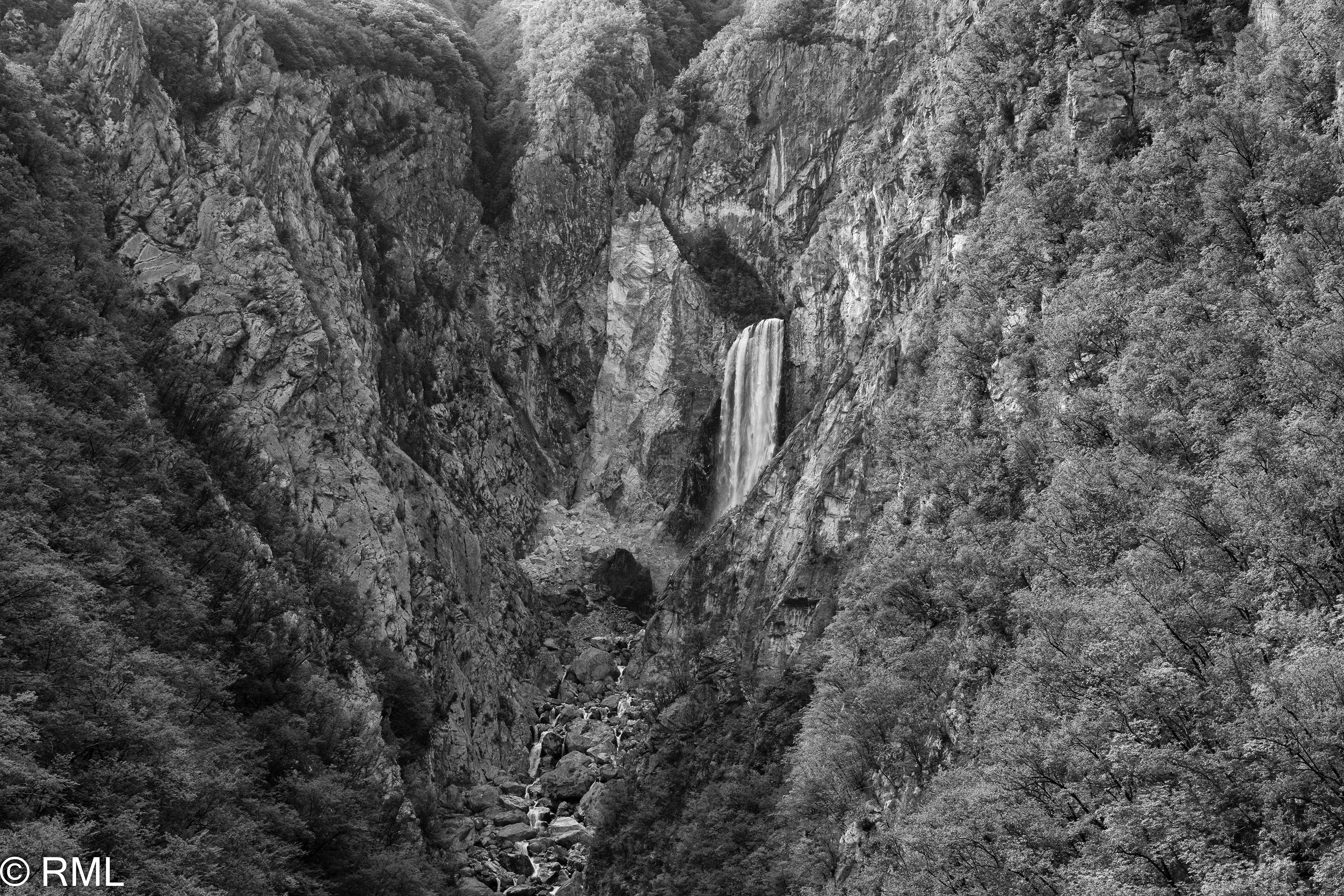 Bovec Waterfall
