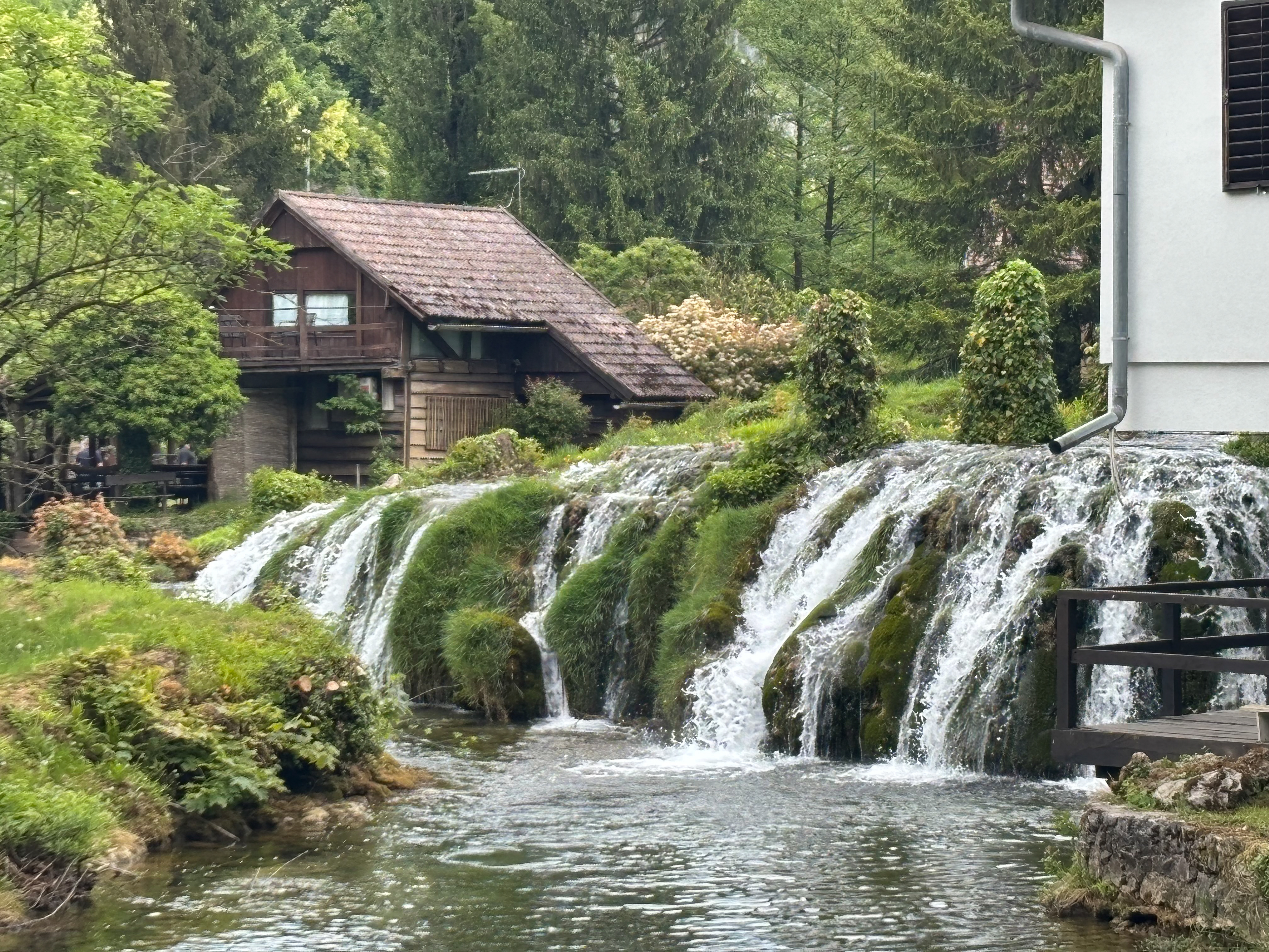 Town near Plitvice Lakes National Park, Croatia