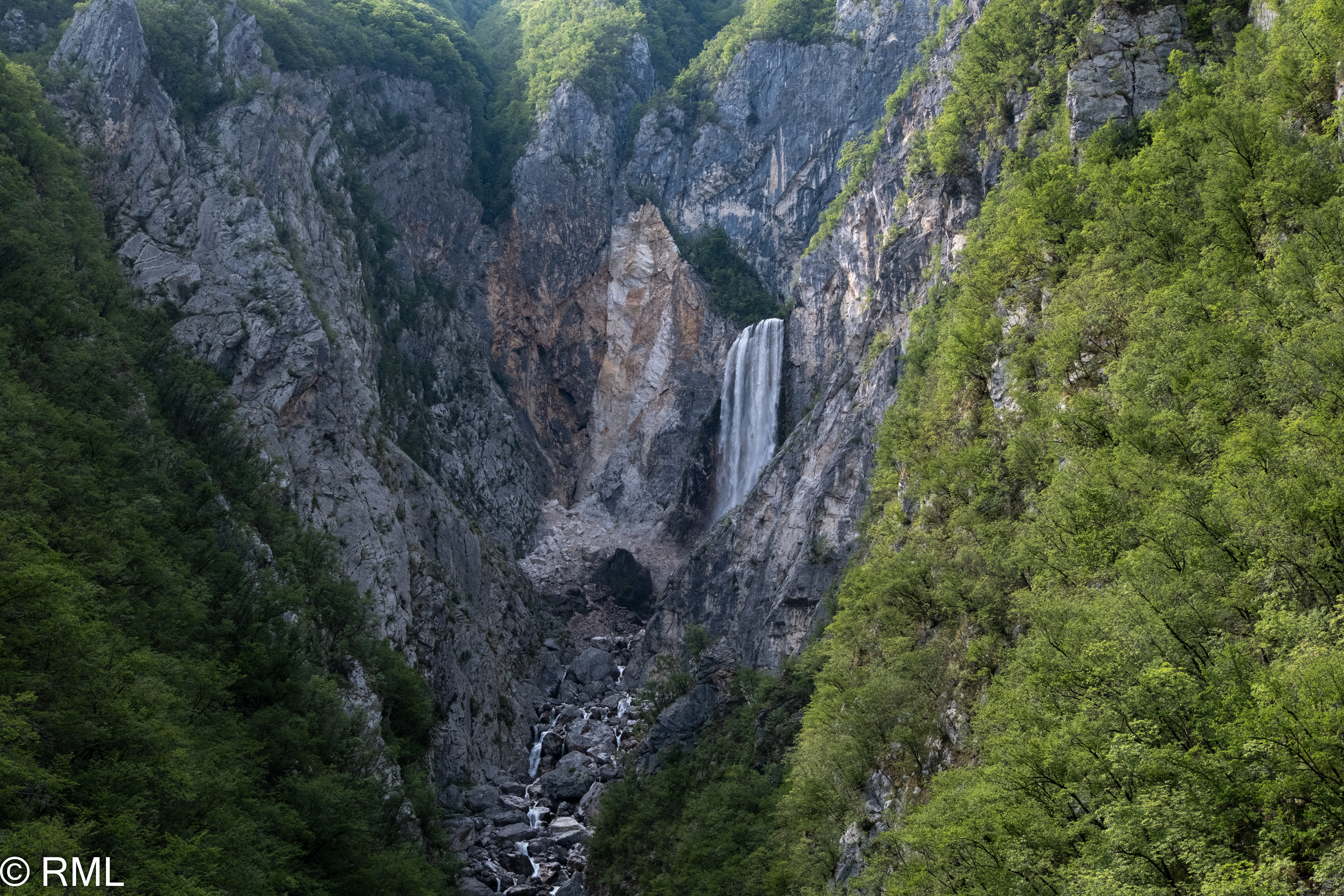 Waterfalls near Bovec, Slovenia