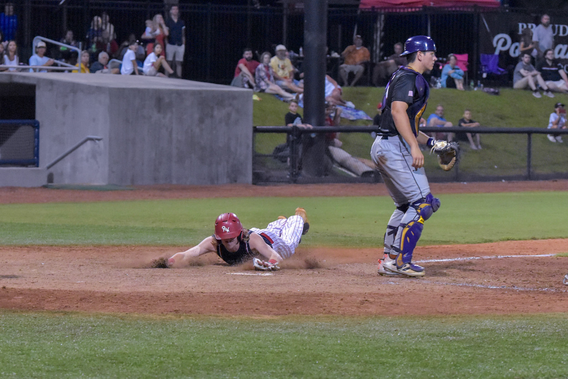 The Florence Redwolves beat the Asheboro Copperheads at Sparrow Stadium on July 3rd, 2021.