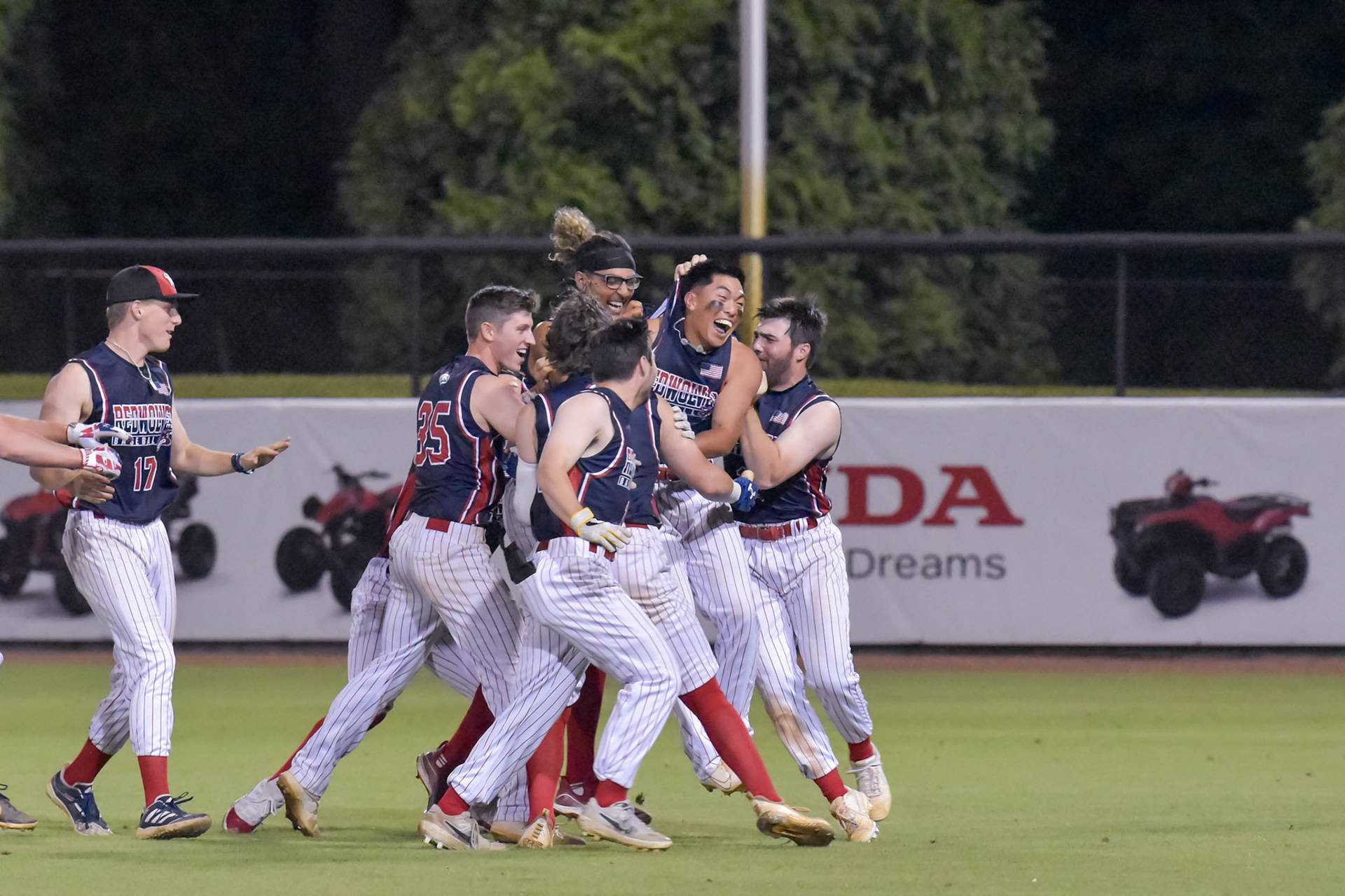 The Florence Redwolves beat the Asheboro Copperheads at Sparrow Stadium on July 3rd, 2021.