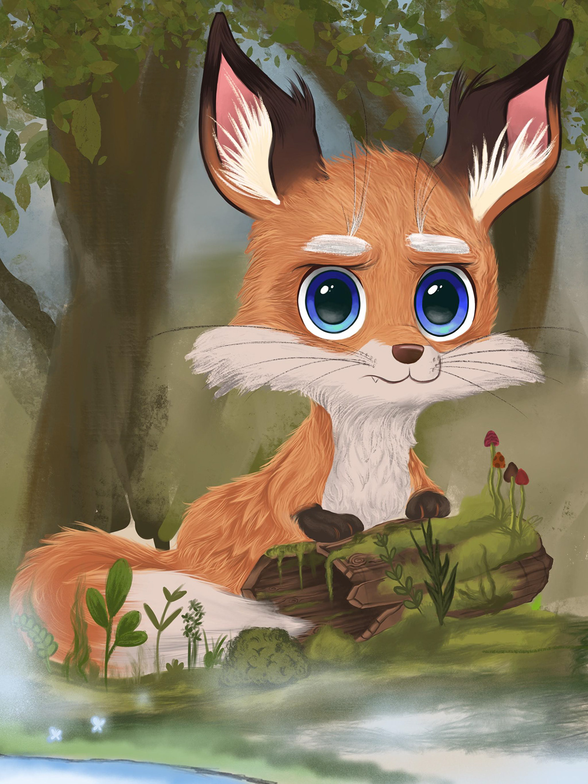 Enes Erduğan - Fox Character Design