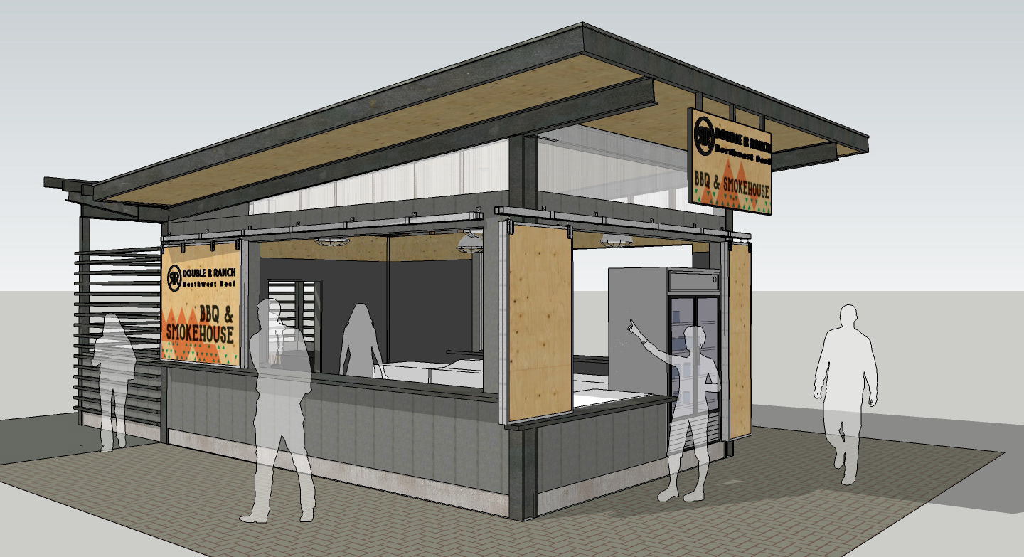 CO-BRANDED FOOD KIOSK