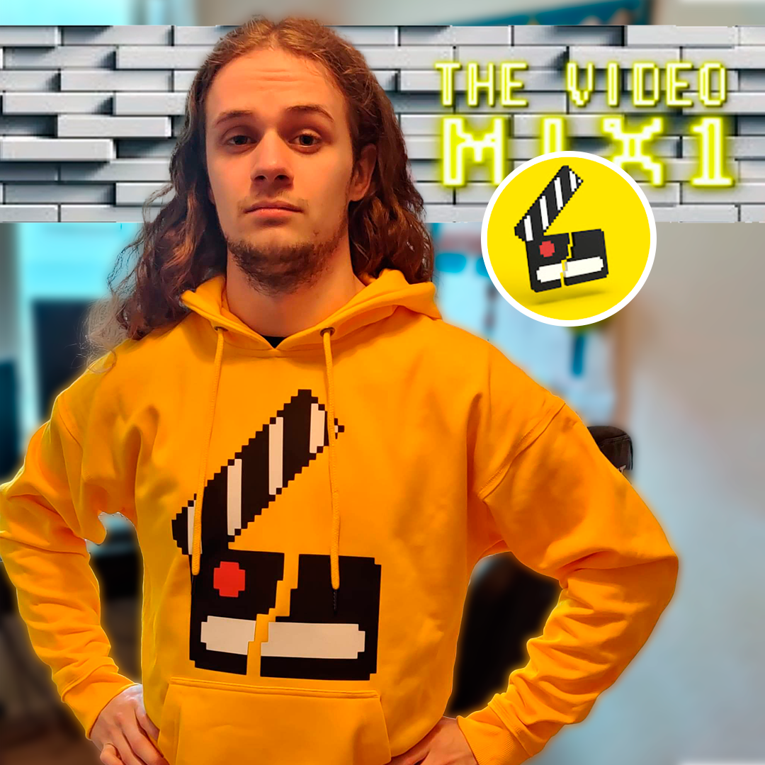 A YouTuber merch hoodie for my friend Lasse aka TheVideoMix1