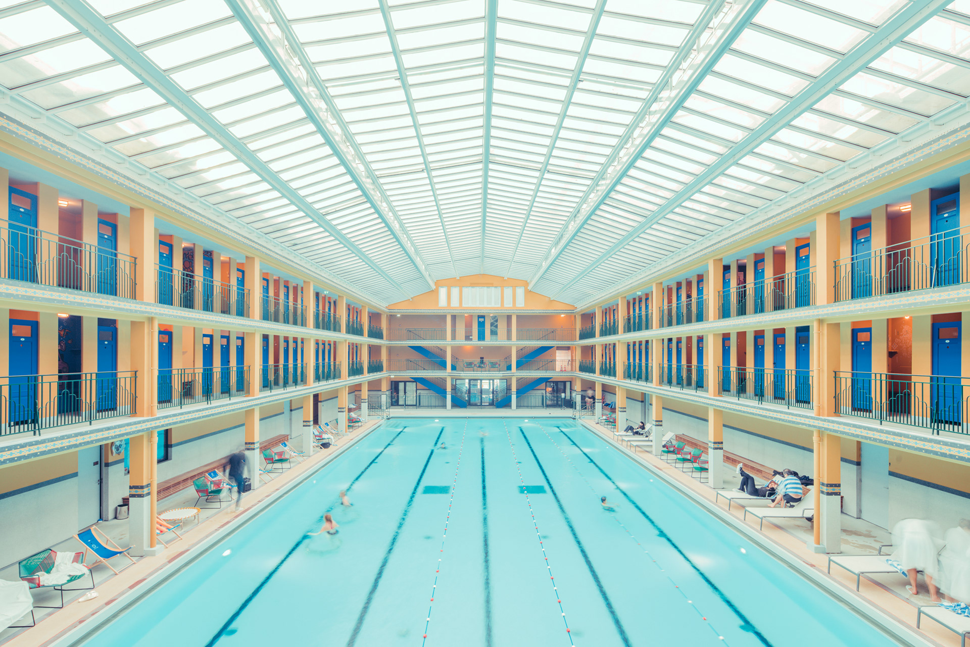 Piscine Molitor, Paris, 2016