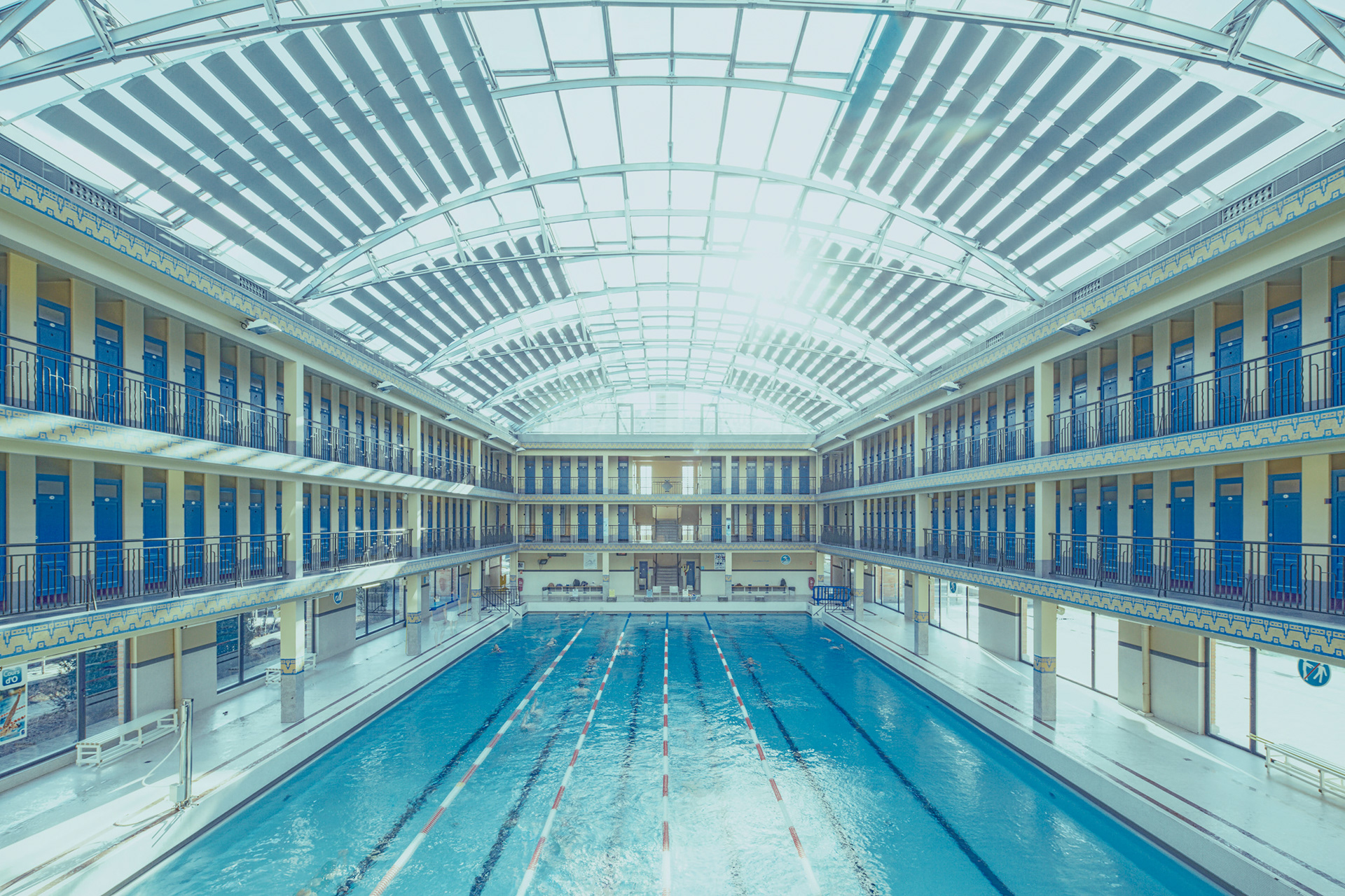 Piscine Pailleron, Paris, 2012