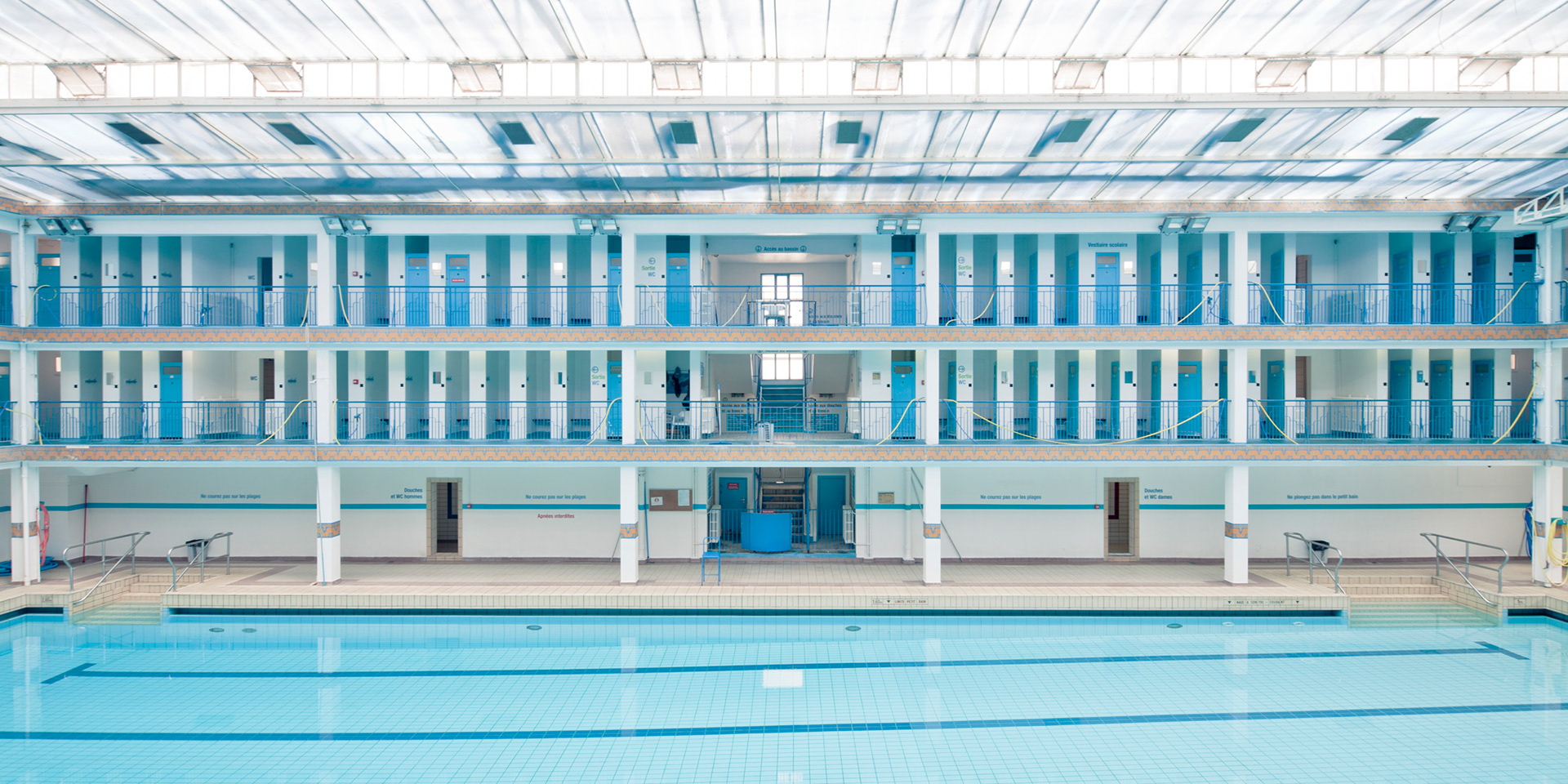 Piscine Pontoise, Paris, 2012