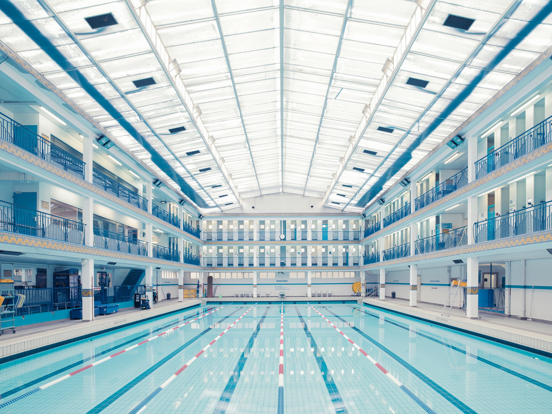 Piscine Pontoise, Paris, 2012