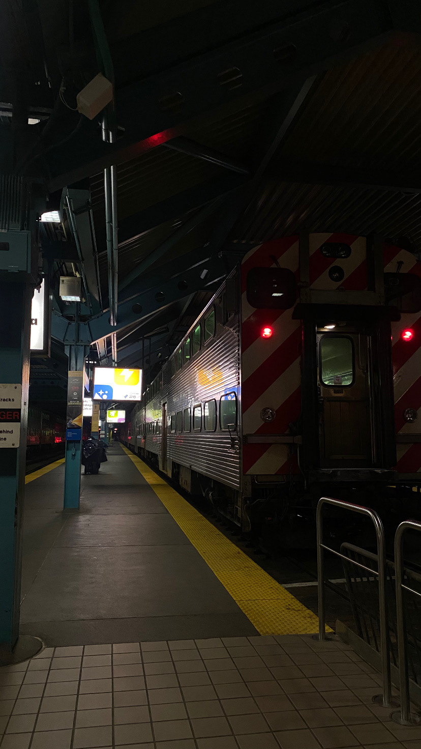 Chicago's Downtown Train Station
