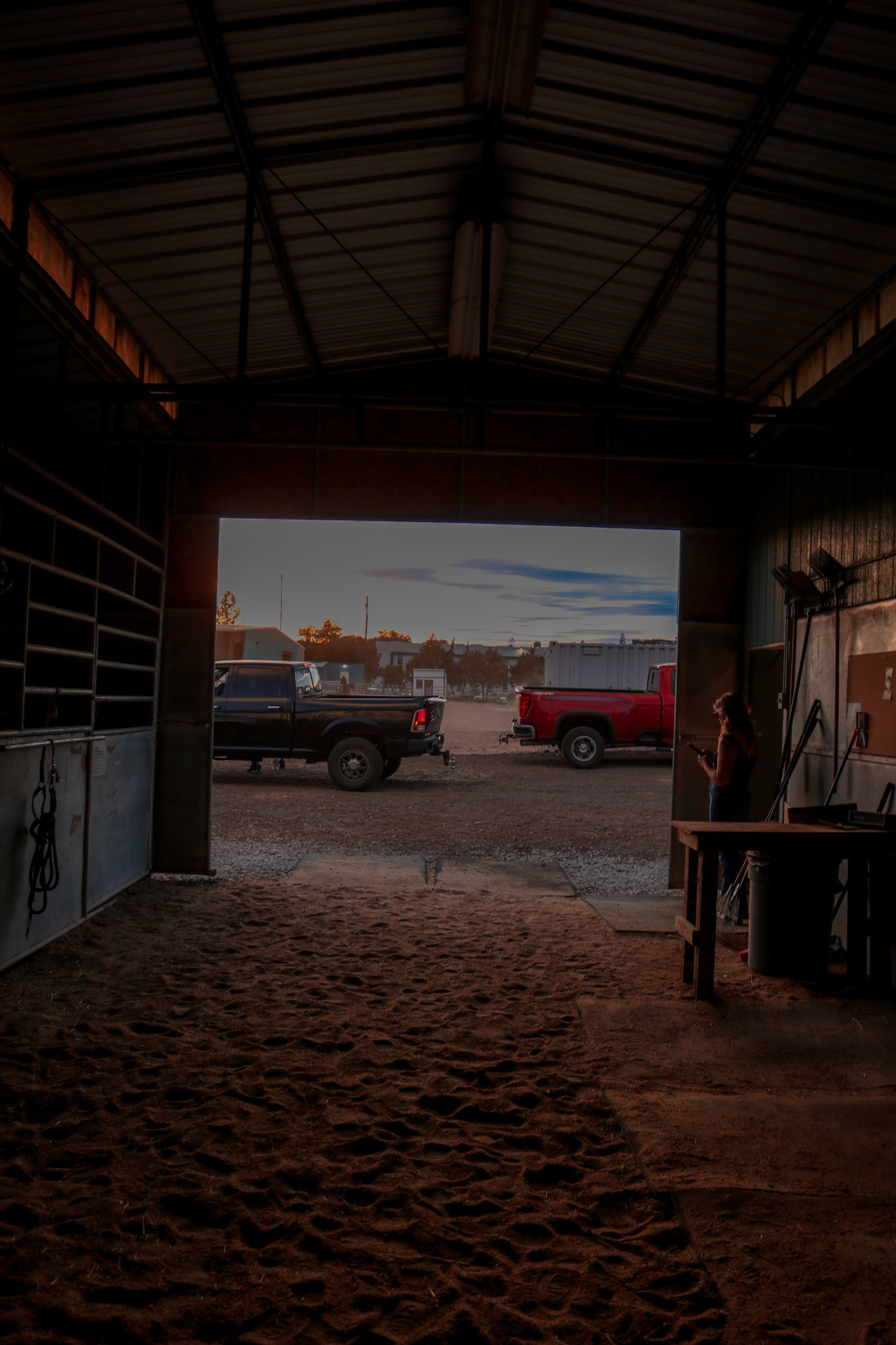 Rodeo Team's Barn