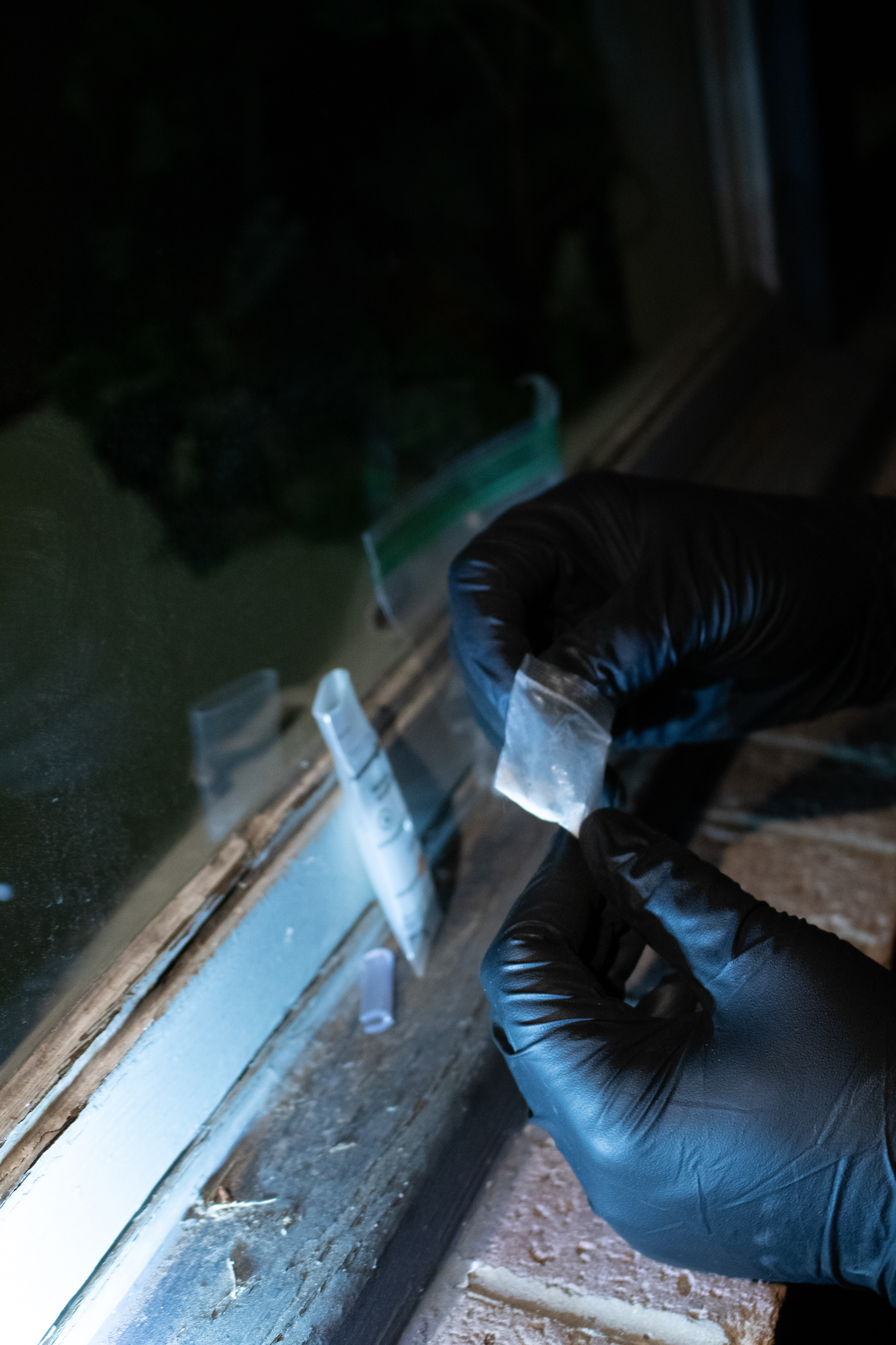 Crystal Meth can be in powder form, making it more dangerous for officer's to handle.