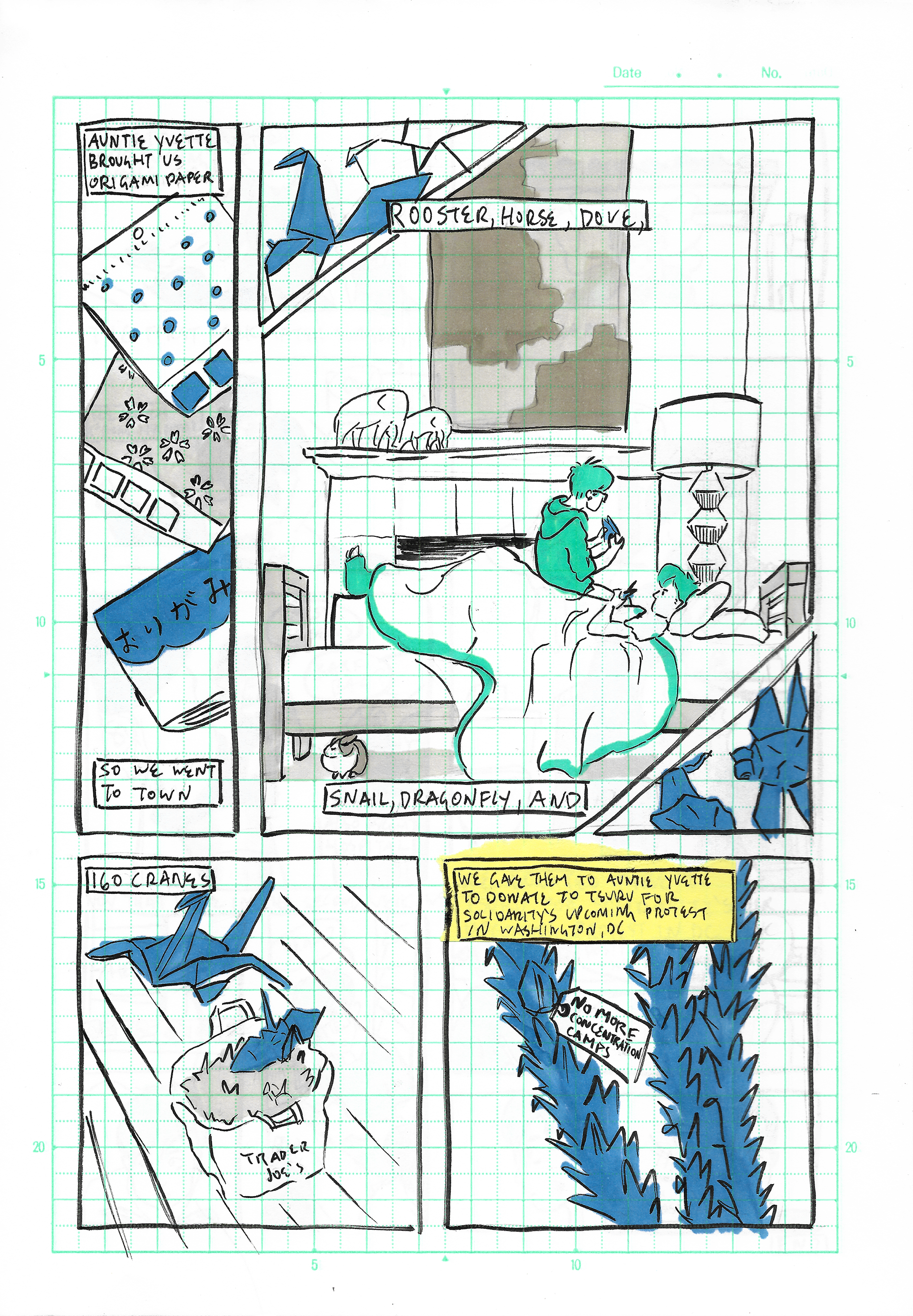 Page 2 of 3 of my Hourly Comic Day comic from 2020