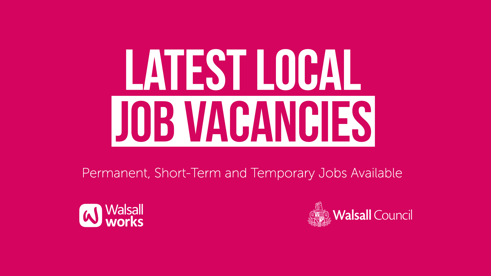 Repeatable ad campaign for socials for local vacancies during the COVID-19 pandemic and lockdown measures. Ad linked back to a directory of frequently updated jobs vacancies and opportunities.
