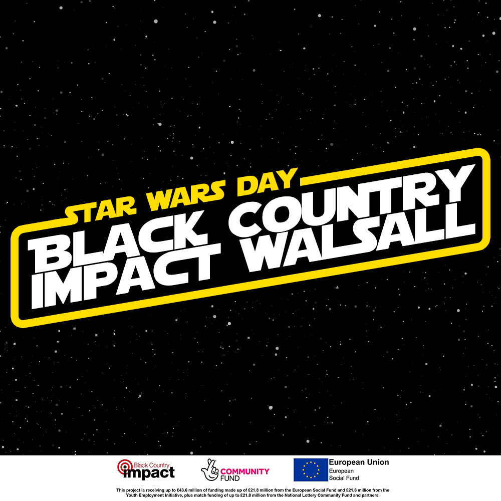 Fun social post to celebrate Star Wars Day. May the Fourth be with you!