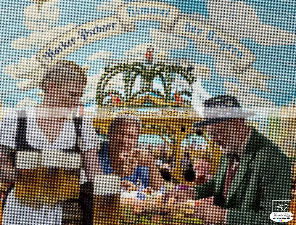 Eigenprojekt | Bilderserie: "Bavarian Movie Art" - Umgestaltung von bekannten Szenen aus Kultfilmen in bayerische Bedingungen mit verschieden künstlerischen Herangehensweisen ; hier "Indiana Jones" (Sean Connery Tribute)"