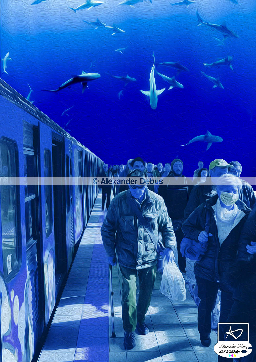 Eigenprojekt | Photoshop Composing: "Underground"