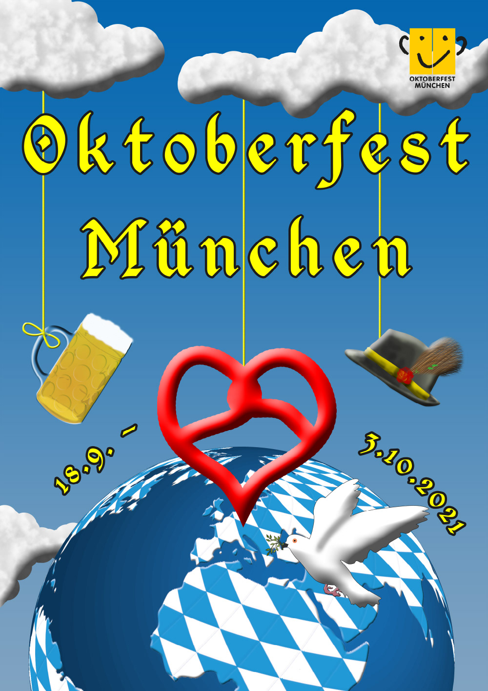 Eigenprojekt | Oktoberfest Plakat Entwurf