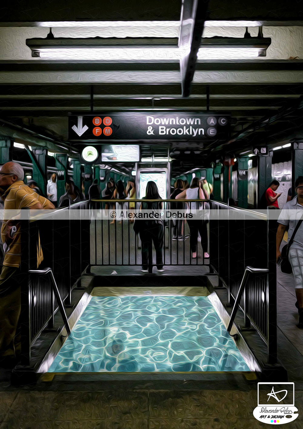 Eigenprojekt | Photoshop Composing: "Underground"