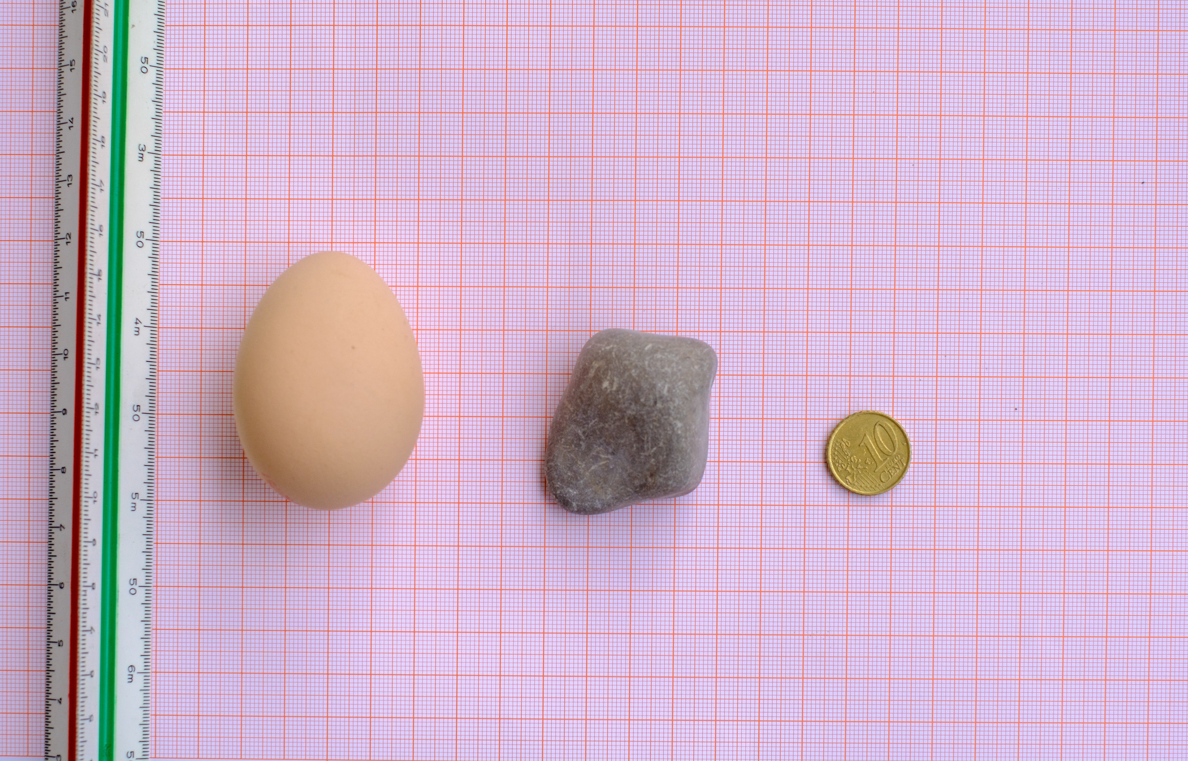 Stone Size Qualification: Smaller than an Egg, Larger than a 10 Cent Coin