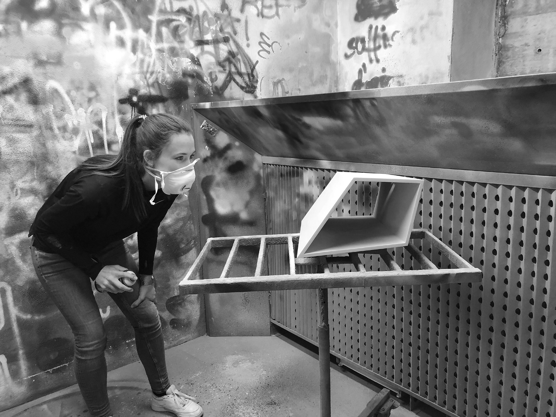spray painting