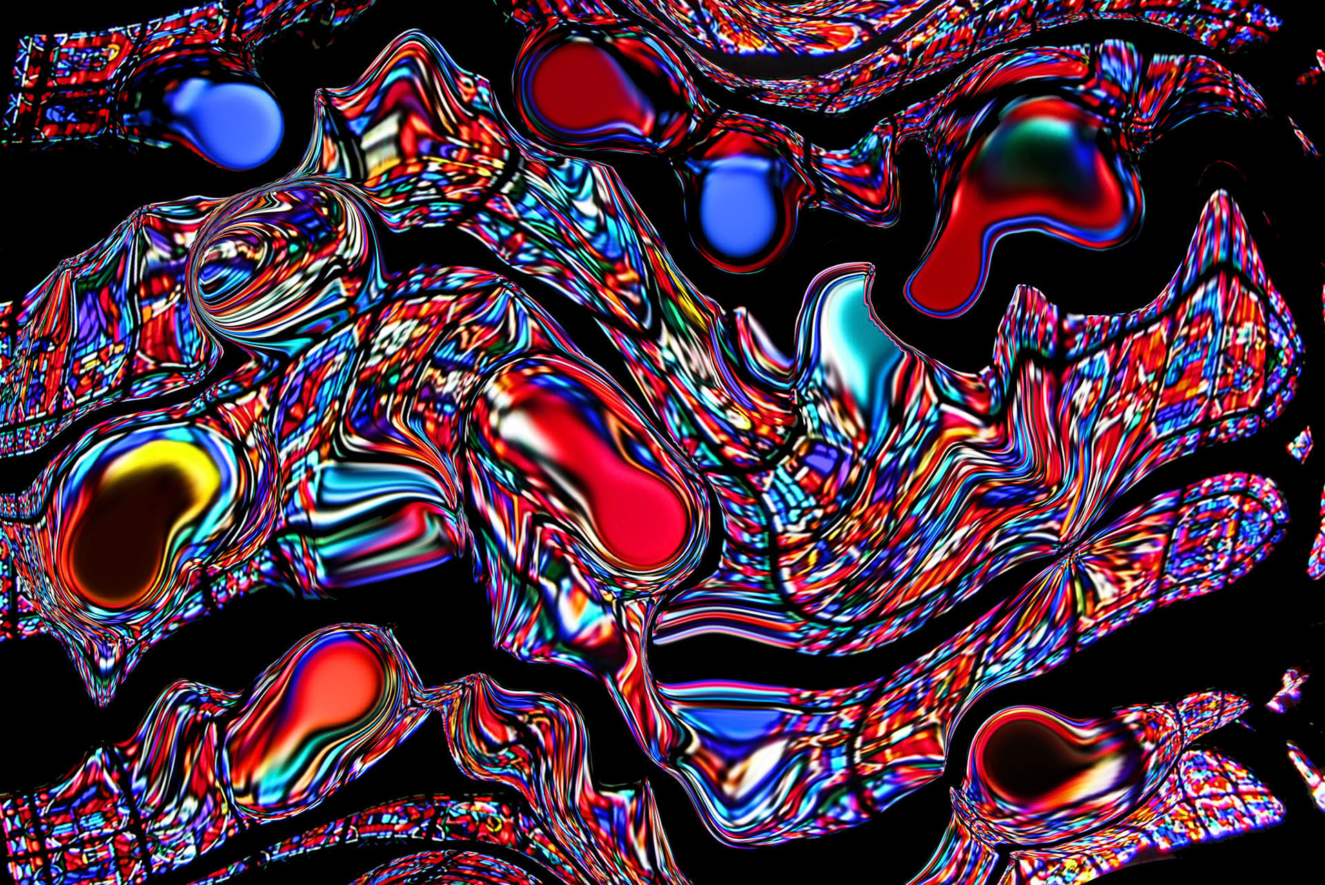 Melted colours
