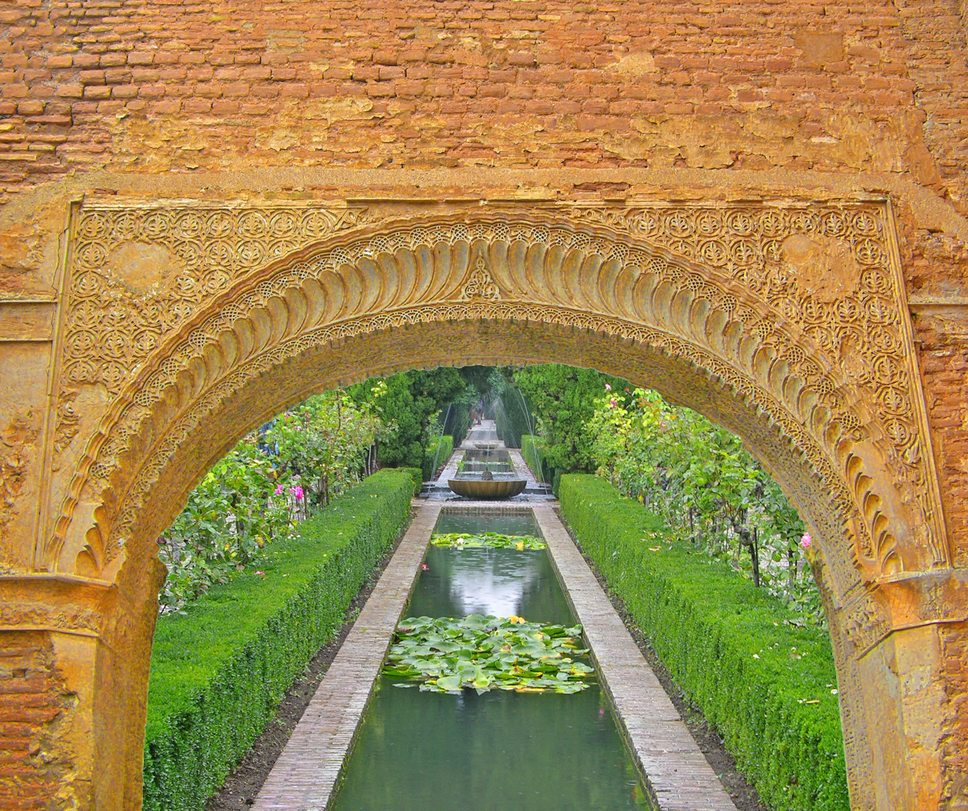 Alhambra gardens