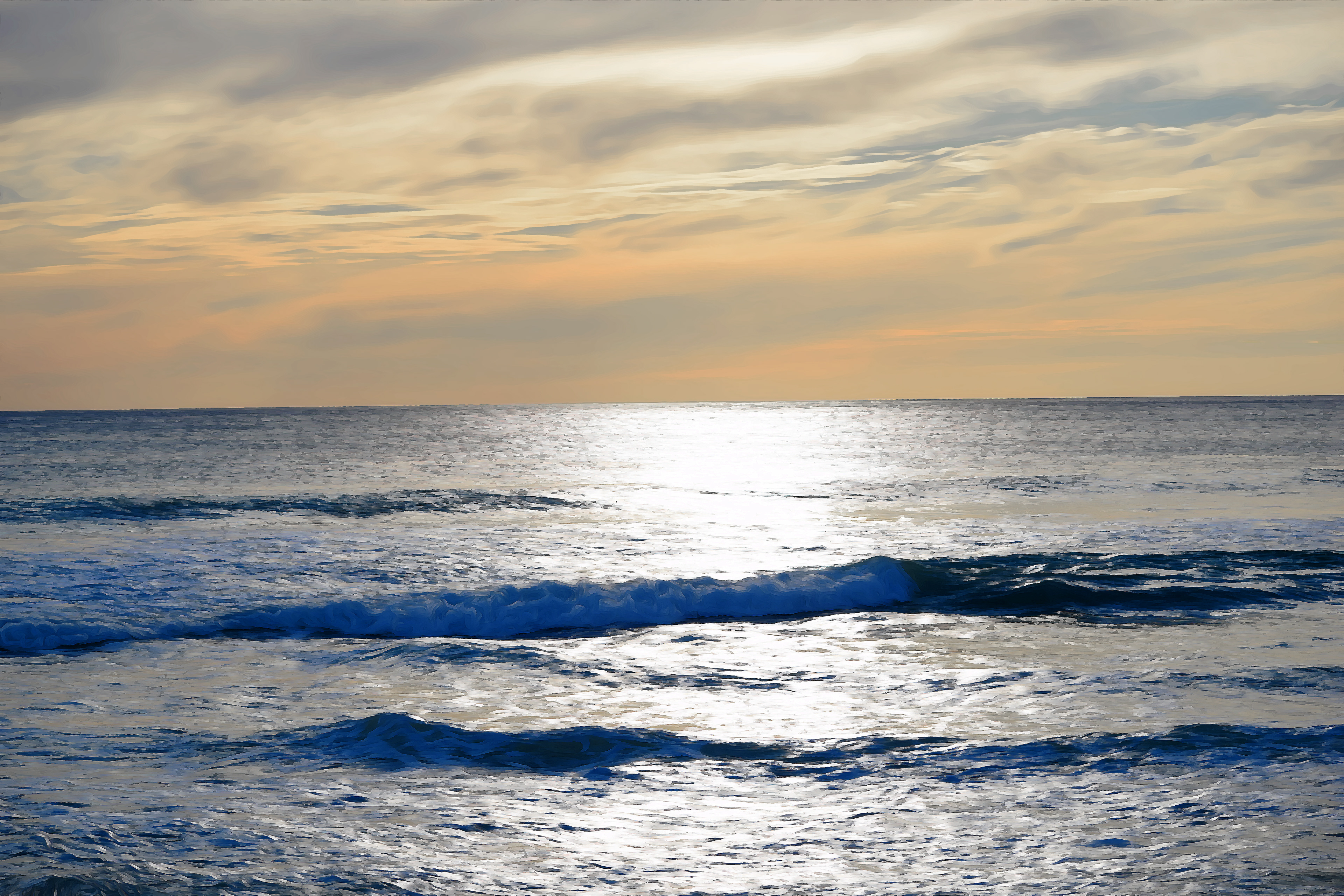 Just an evening tide