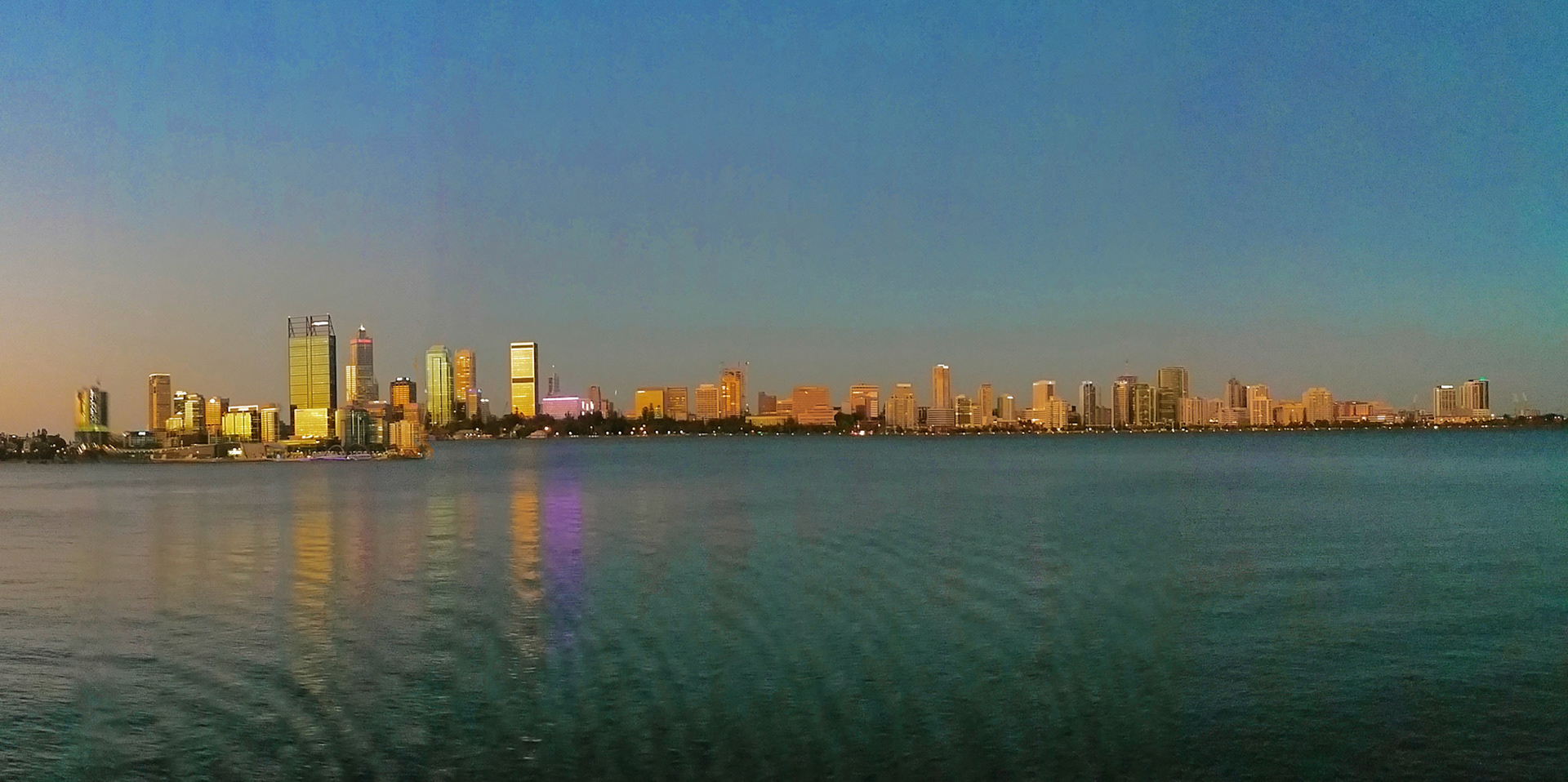 Perth City skyline