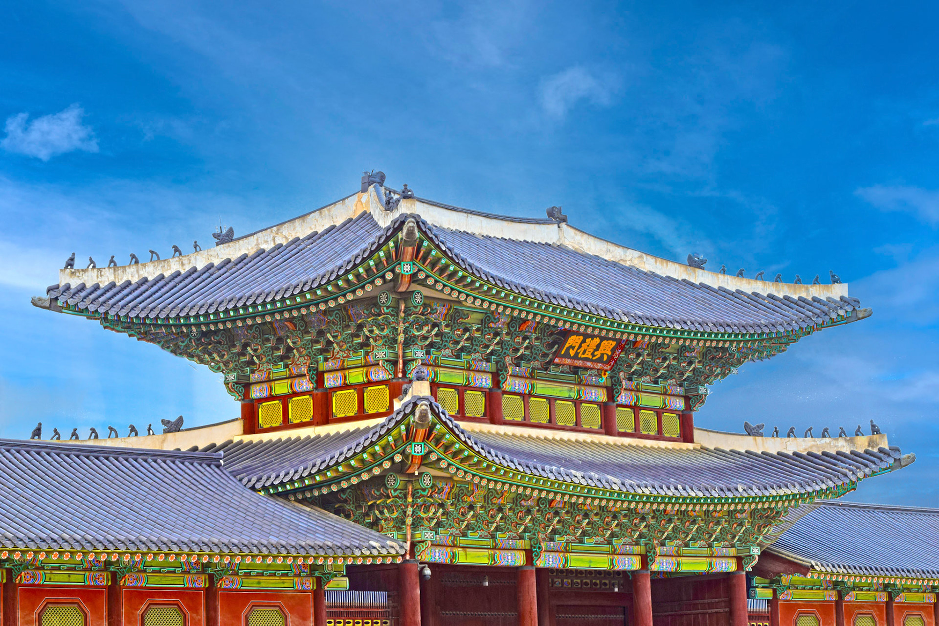 Seoul city temple