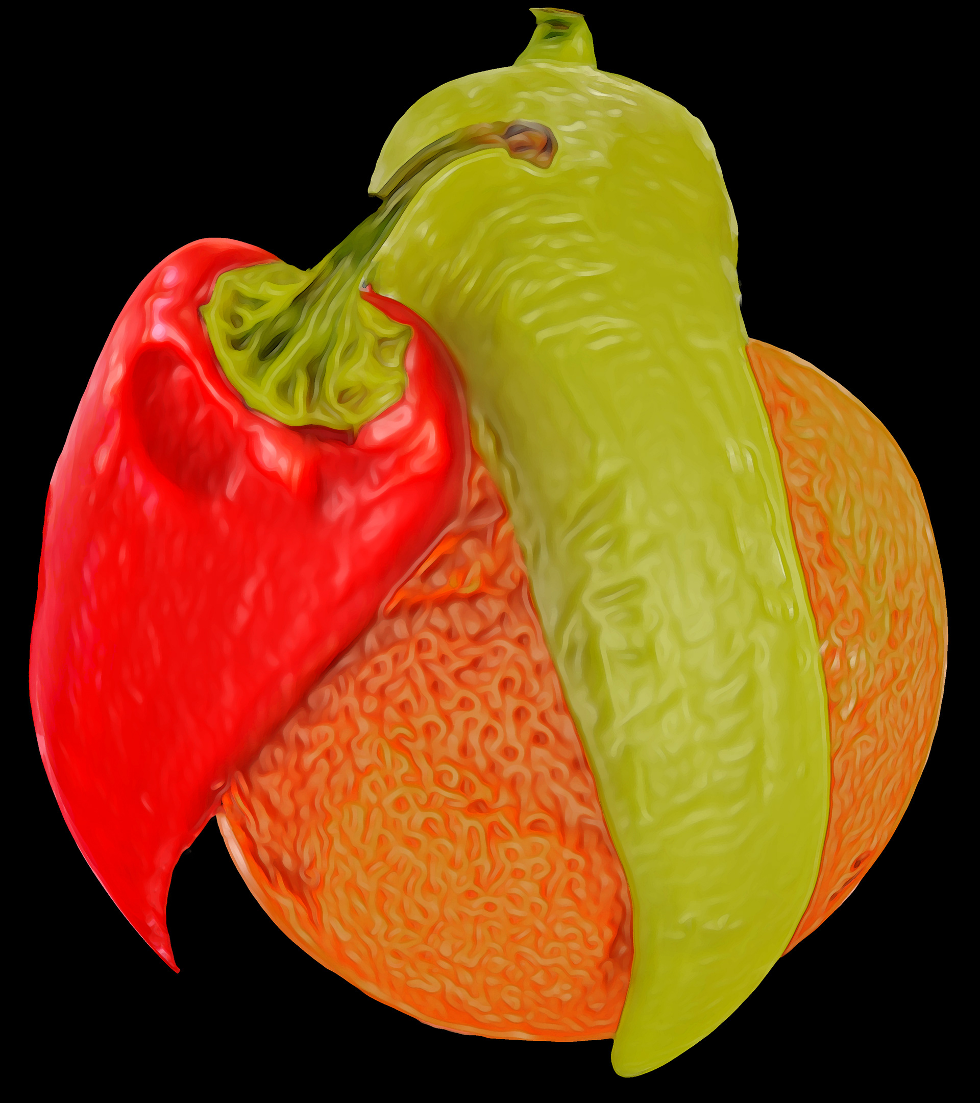 Orange & Peppers
