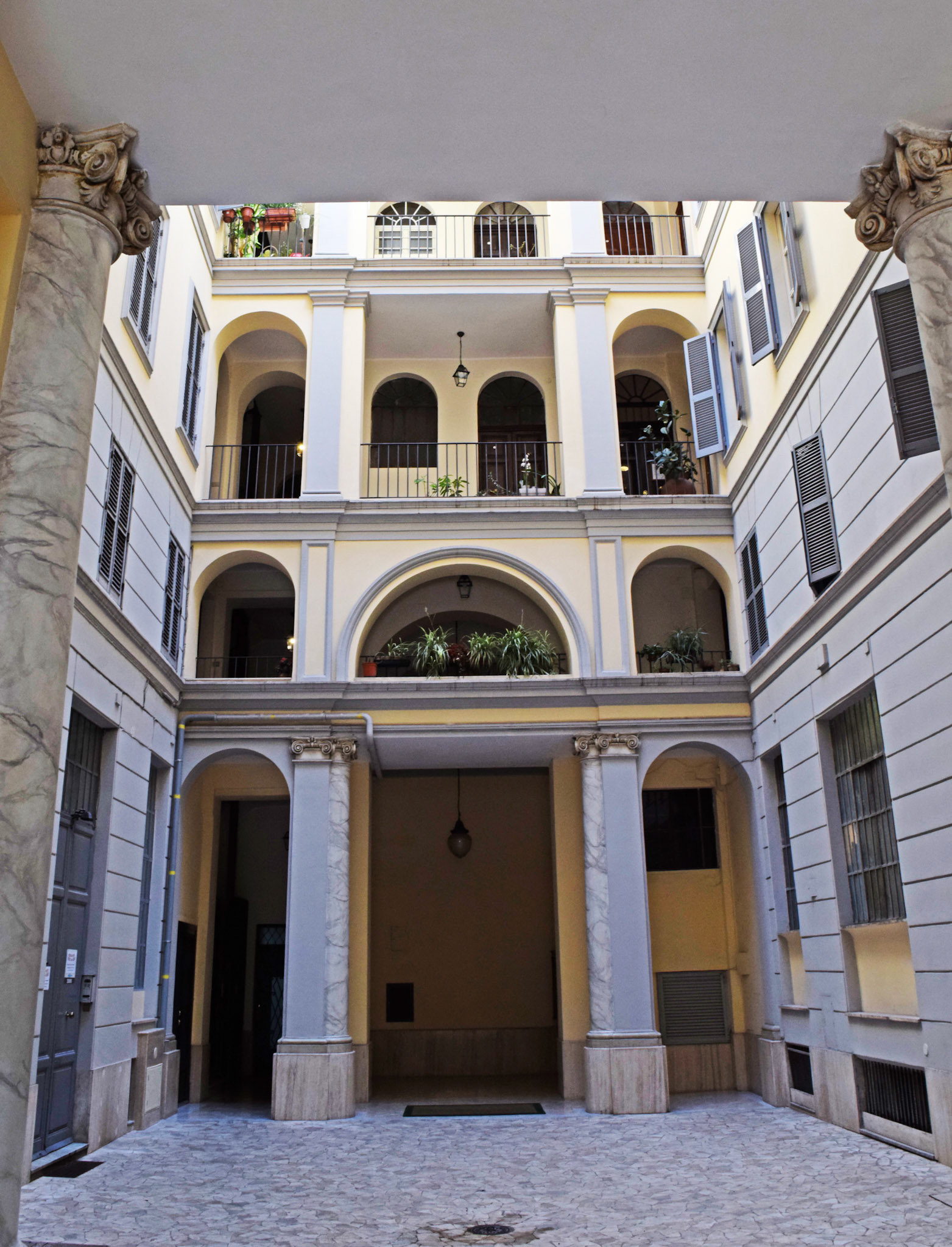 Internal courtyard