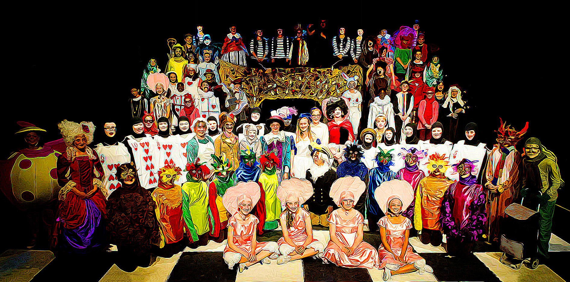 Alice in Technicolour Dreamcoat Wonderland